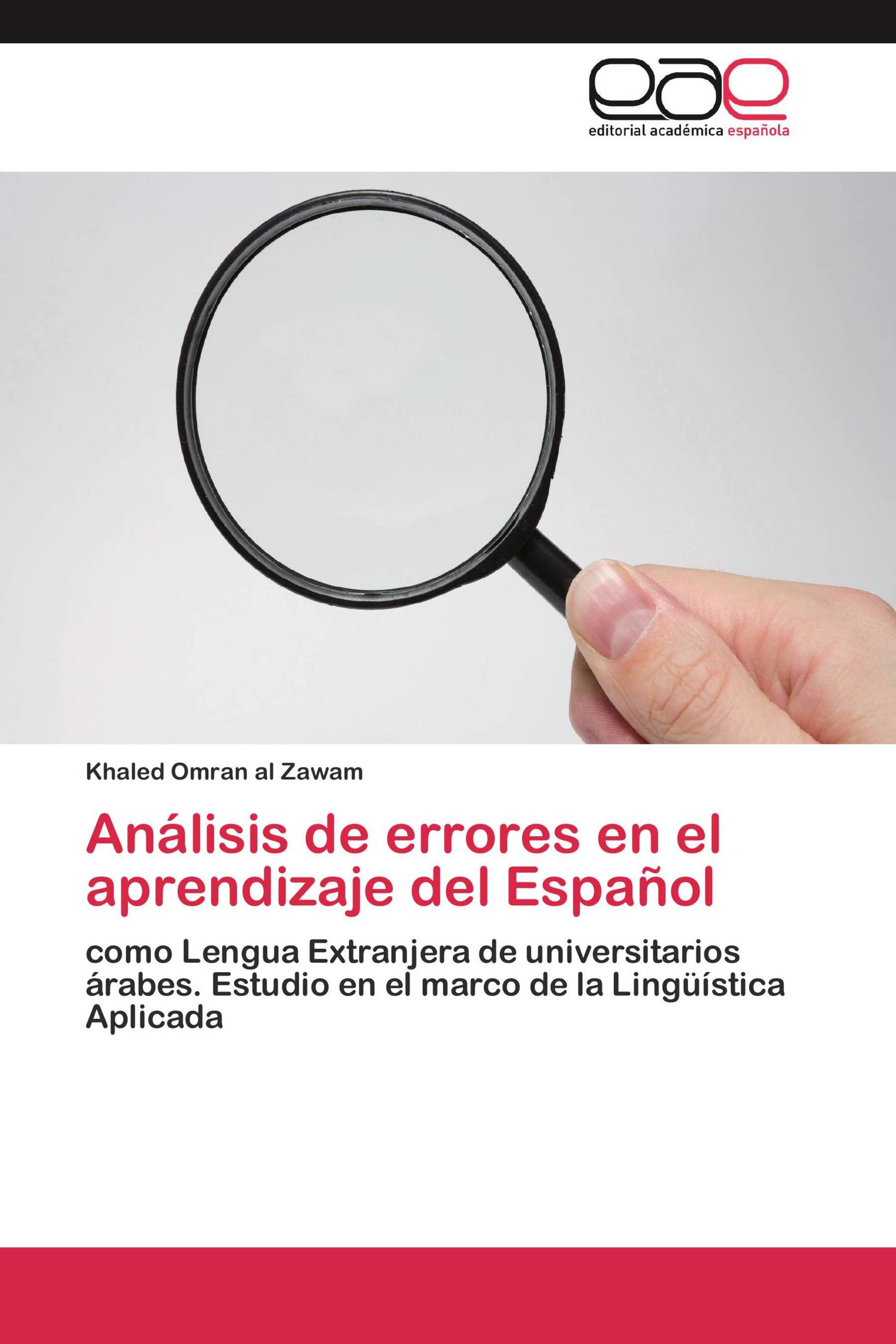 Análisis de errores en el aprendizaje del Español