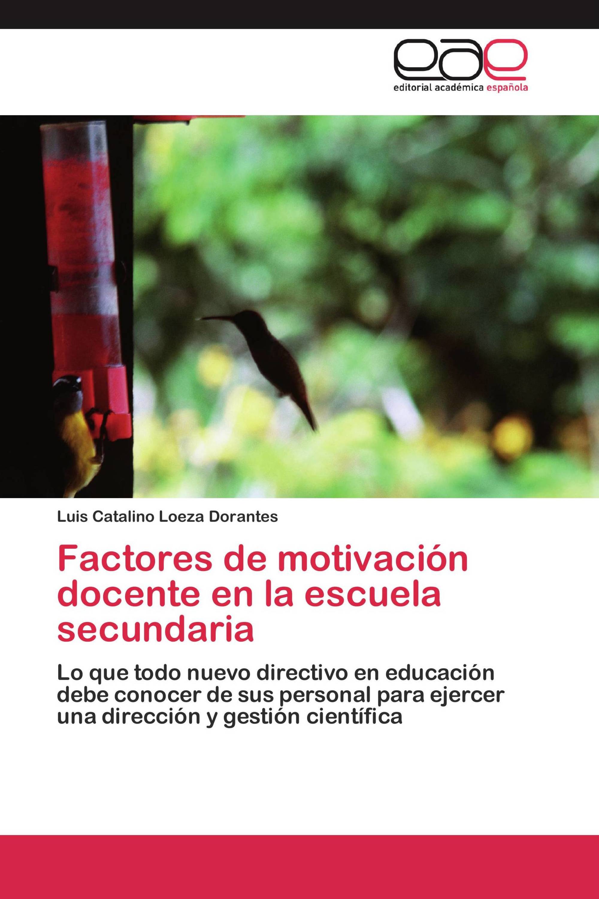 Factores de motivación docente en la escuela secundaria