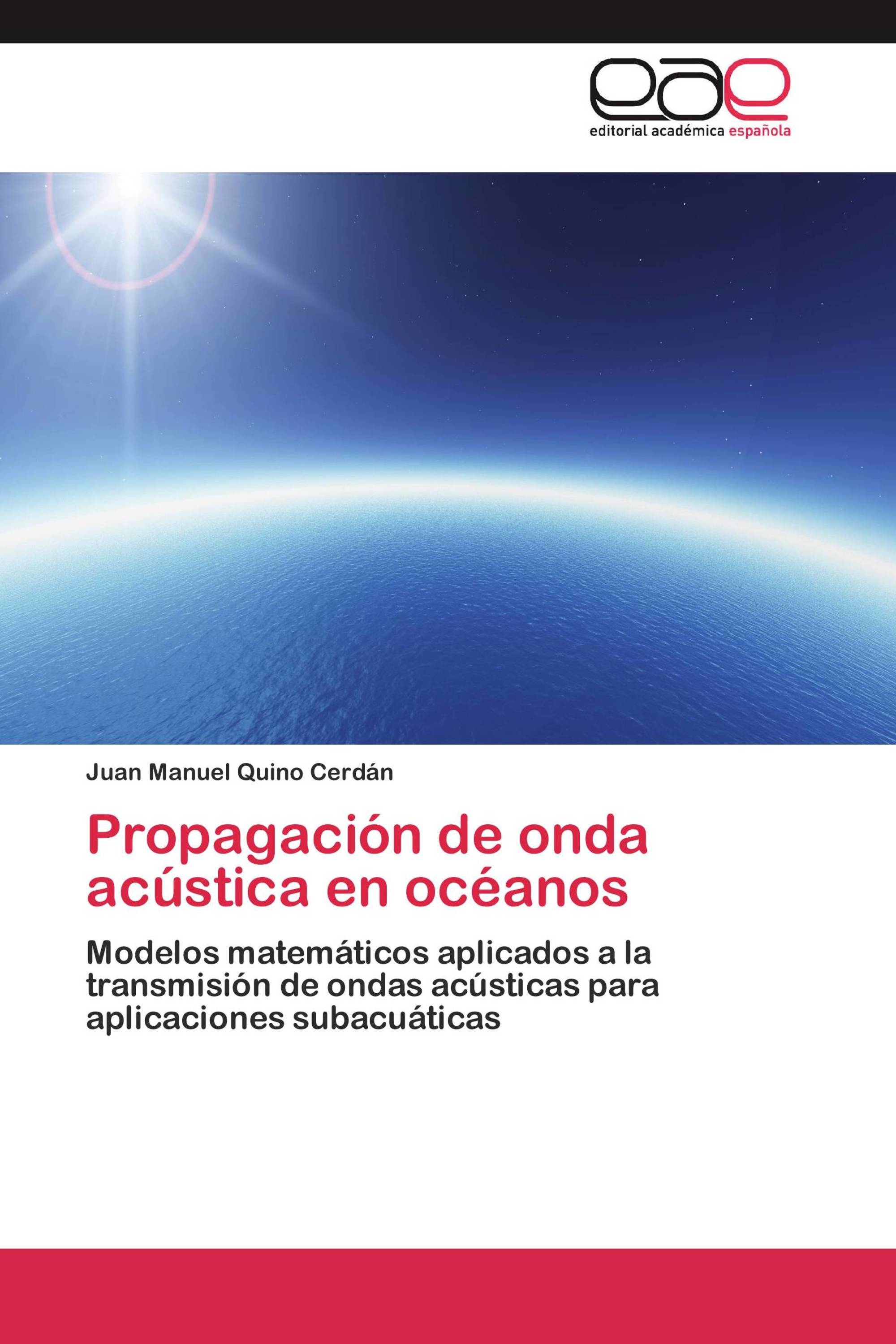 Propagación de onda acústica en océanos