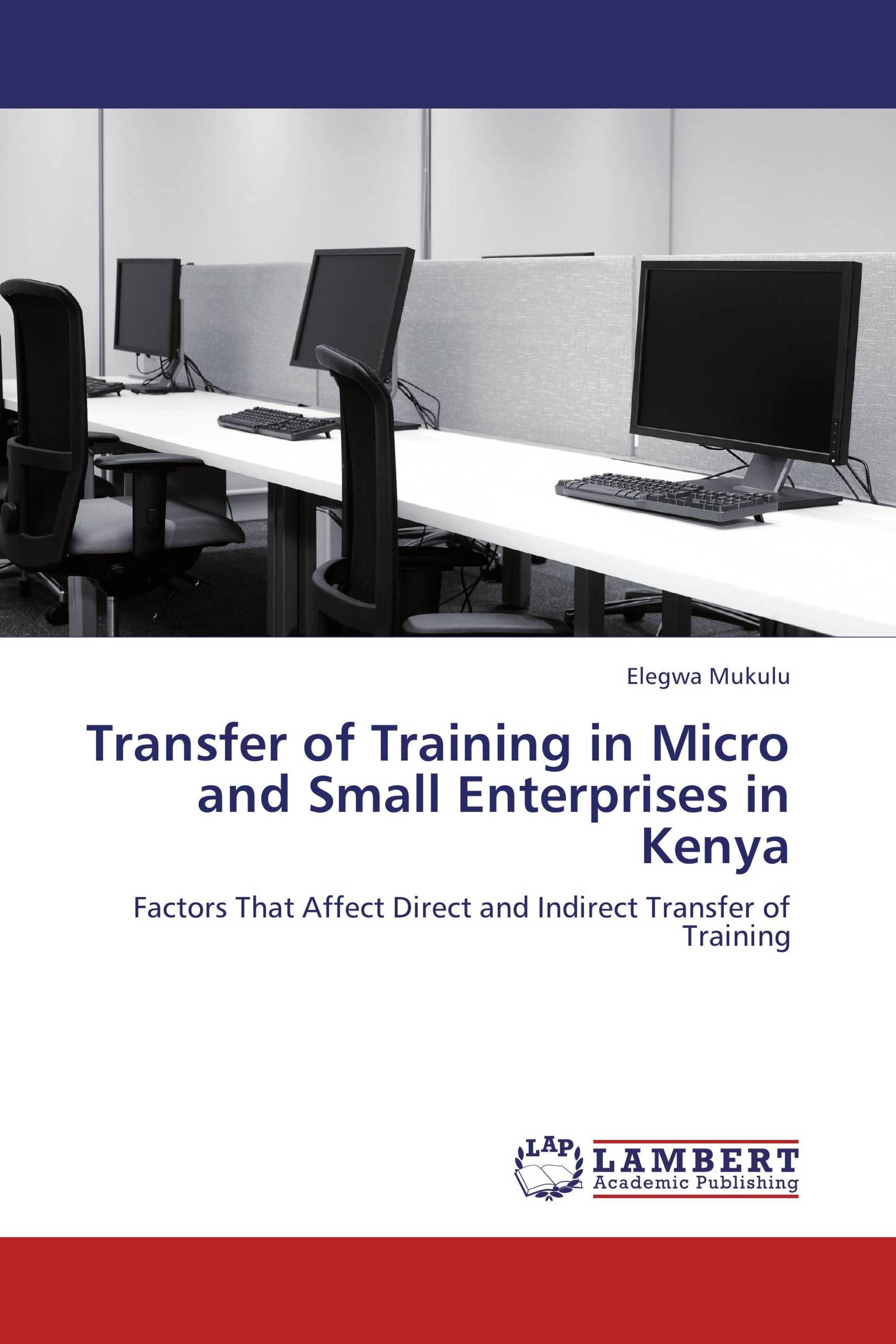 Transfer of Training in Micro and Small Enterprises in Kenya