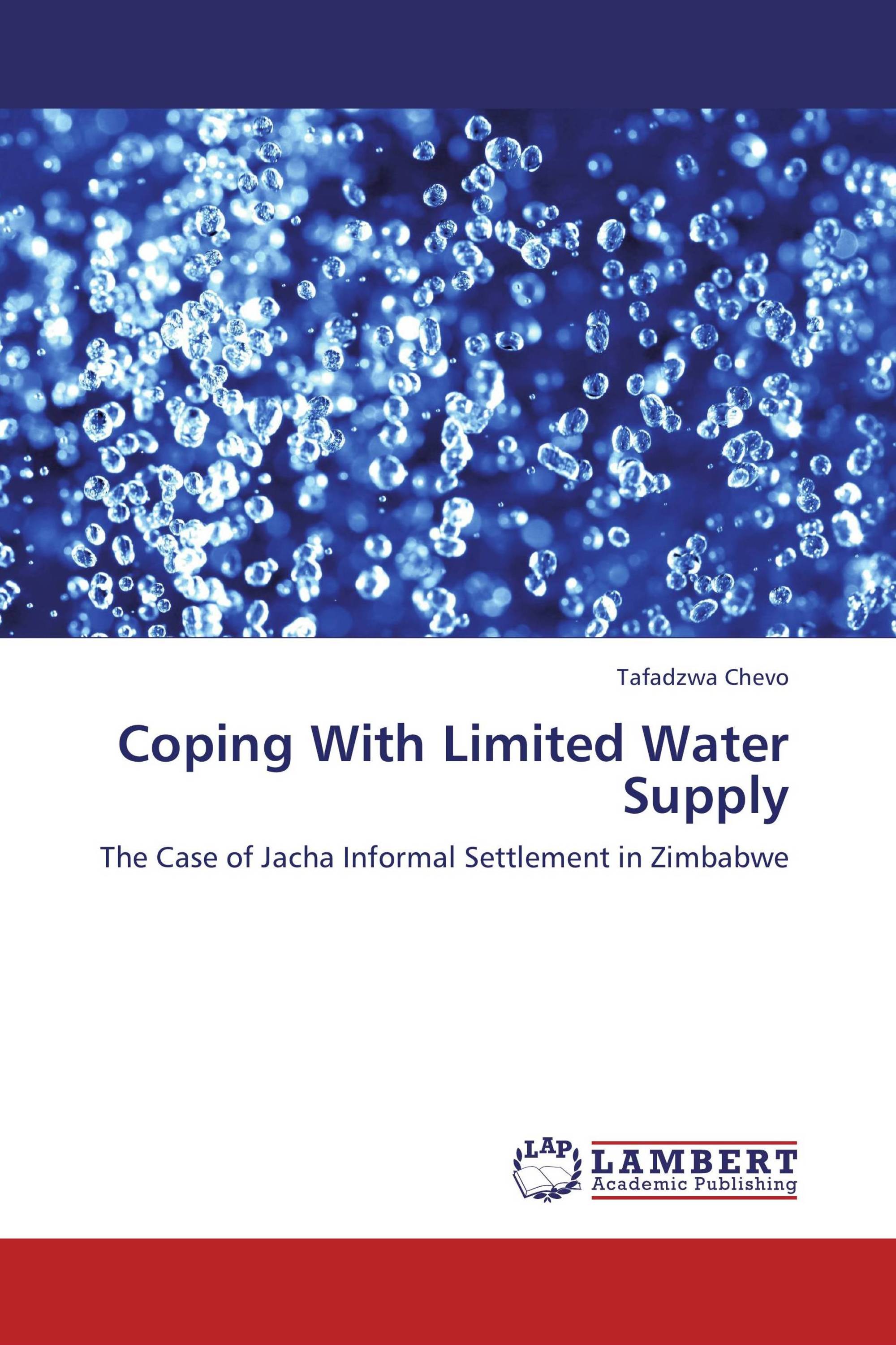 Coping With Limited Water Supply / 978-3-8465-0551-9 / 9783846505519 ...