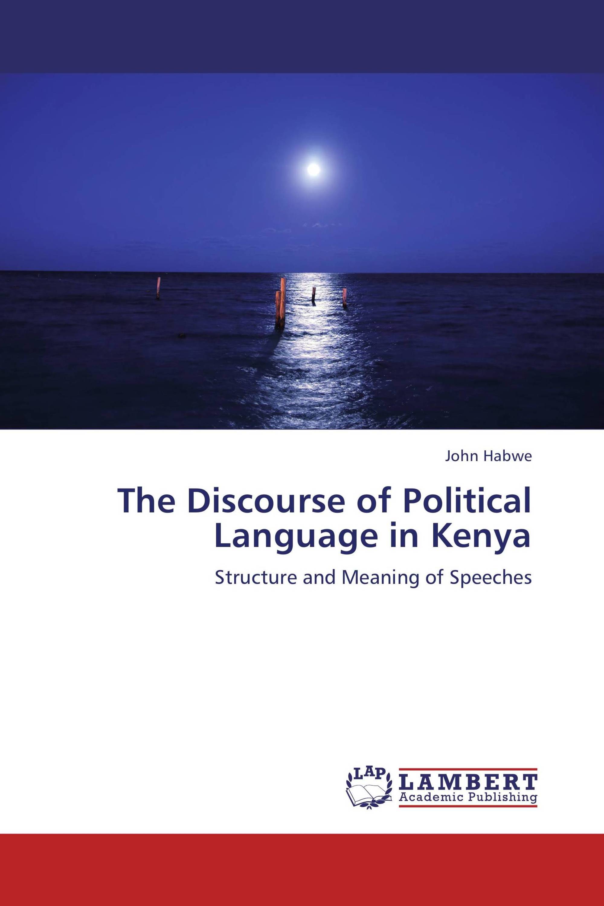 The Discourse of Political Language in Kenya