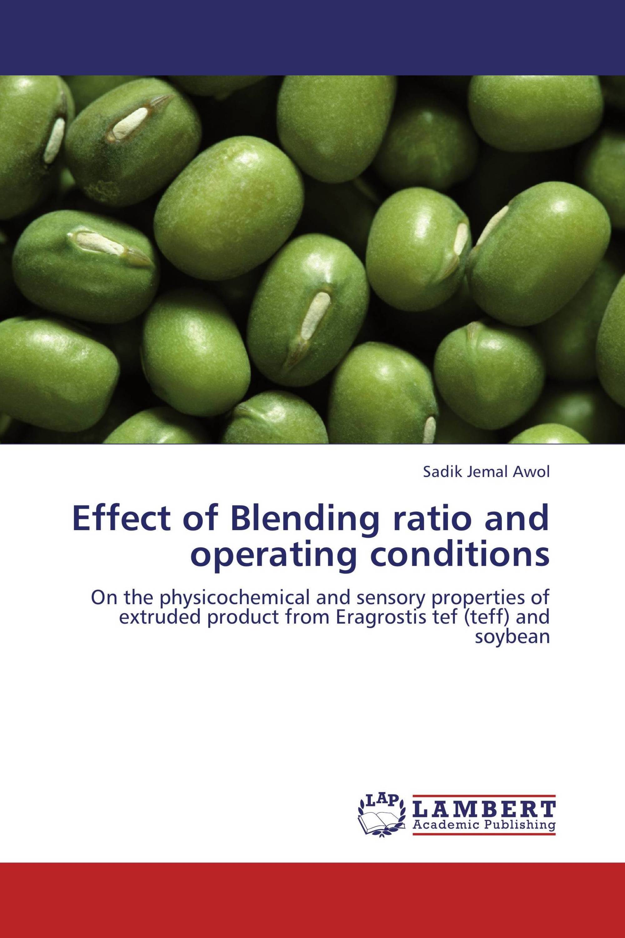 Effect of Blending ratio and operating conditions