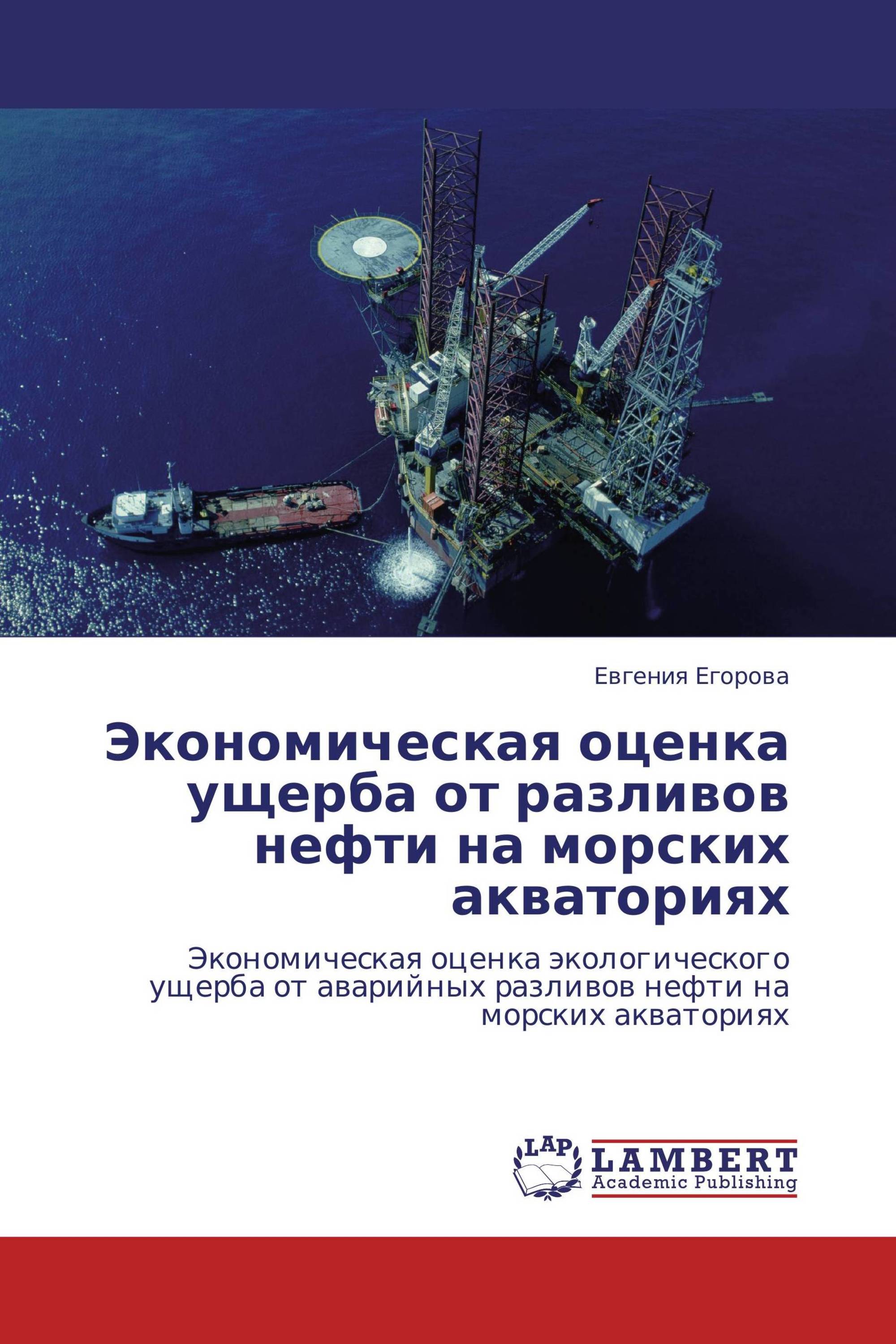 Экономическая оценка ущерба от разливов нефти на морских акваториях