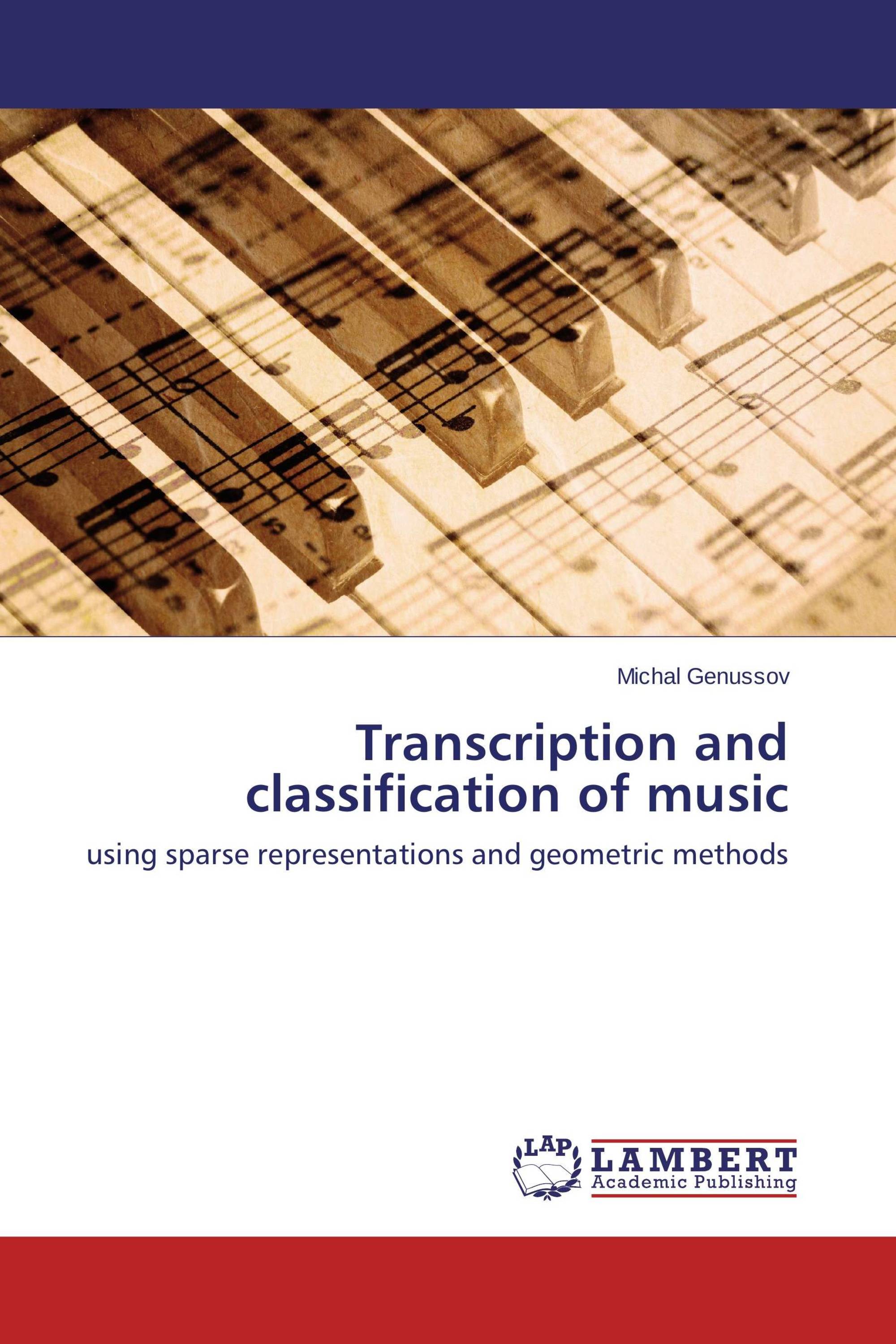 Transcription and classification of music