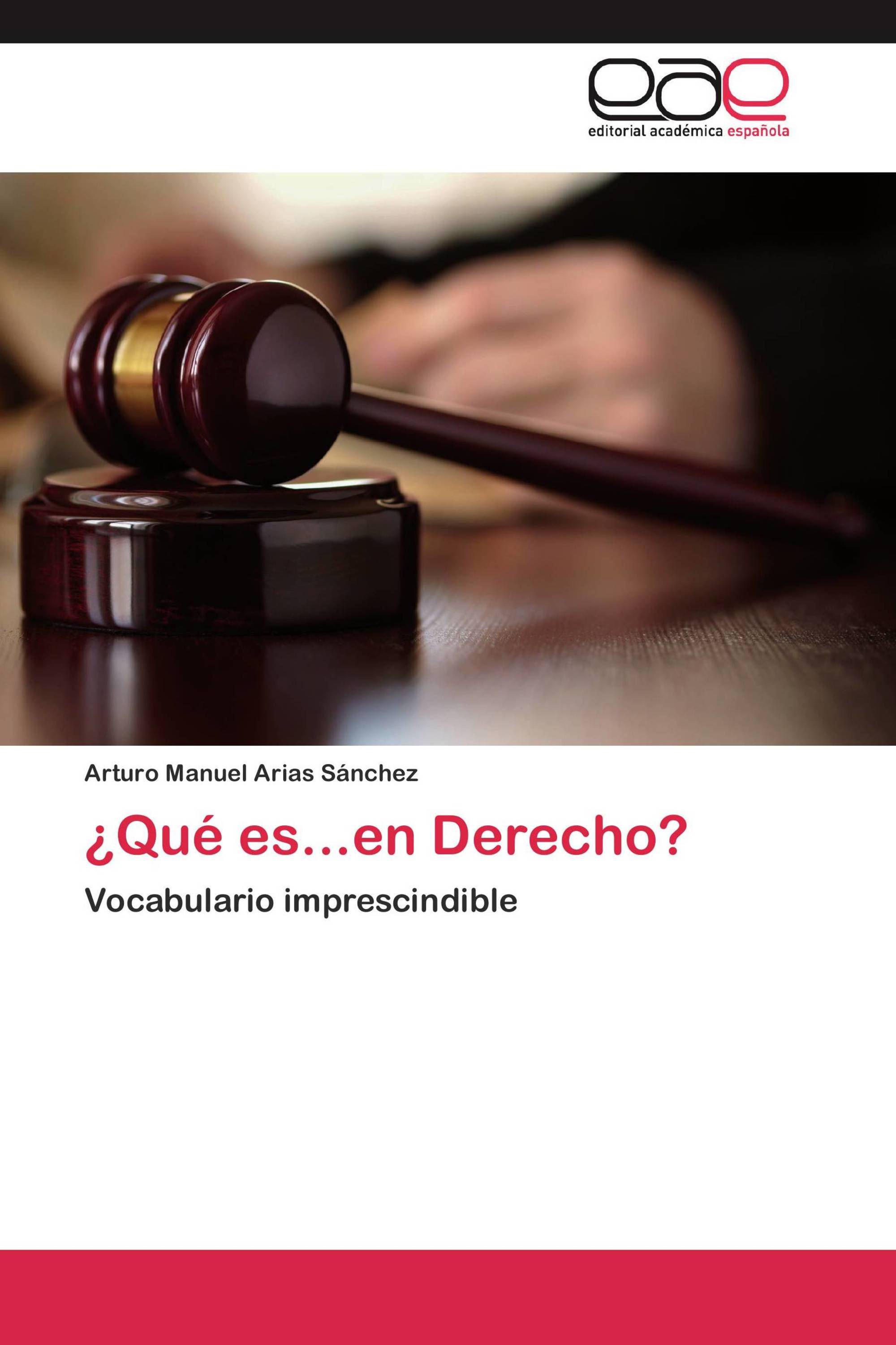 ¿Qué es...en Derecho?