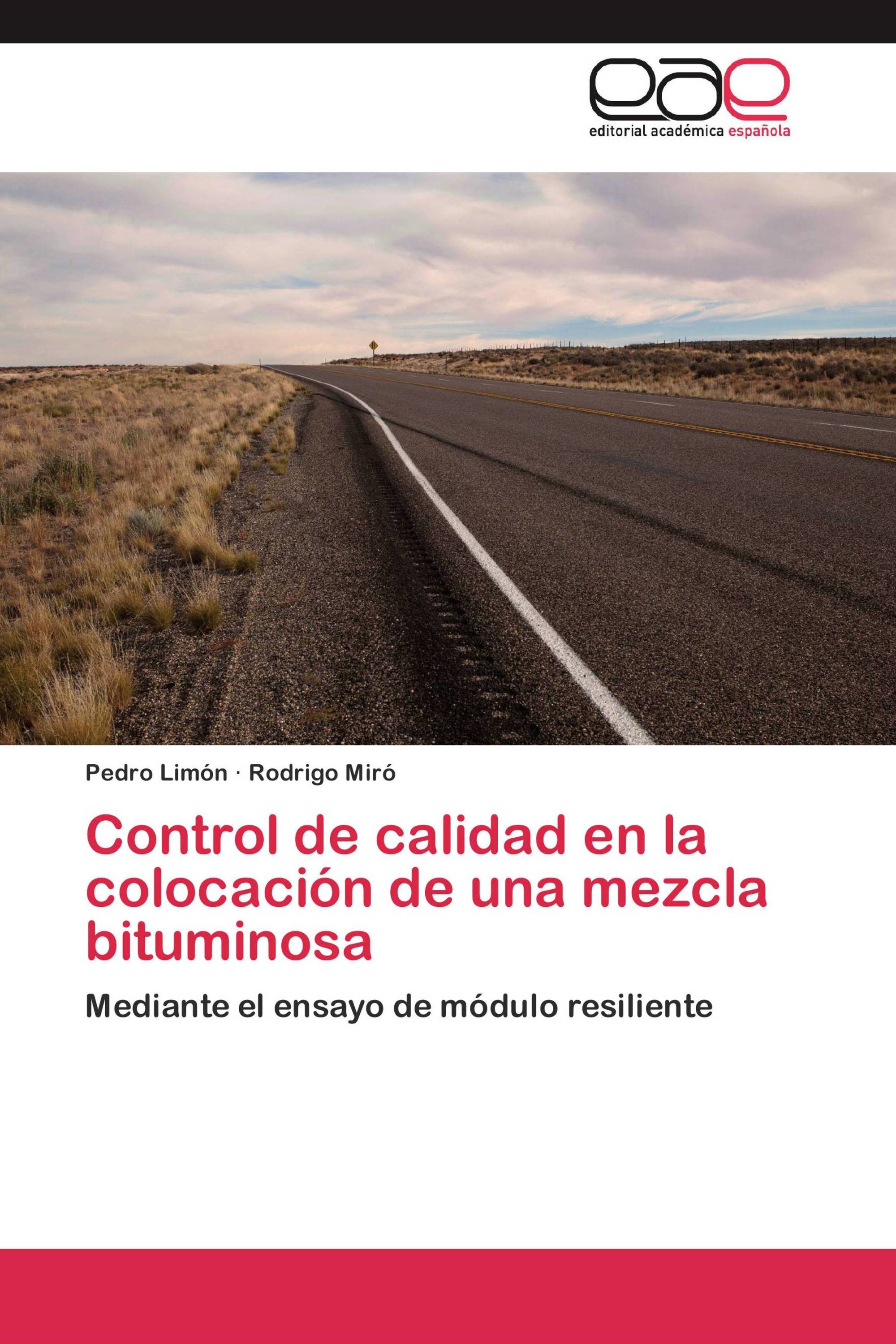 Control de calidad en la colocación de una mezcla bituminosa