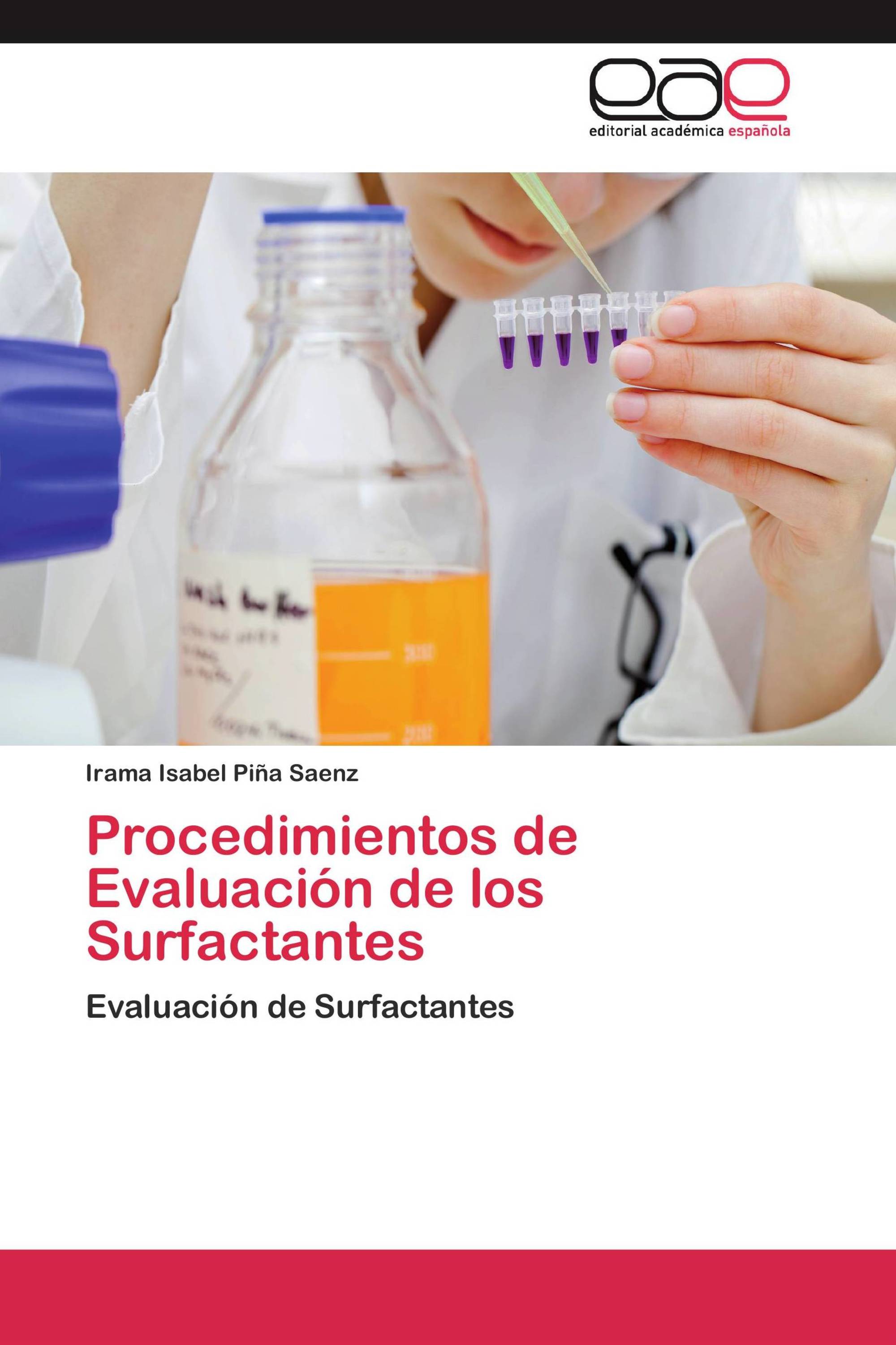 Procedimientos de Evaluación de los Surfactantes