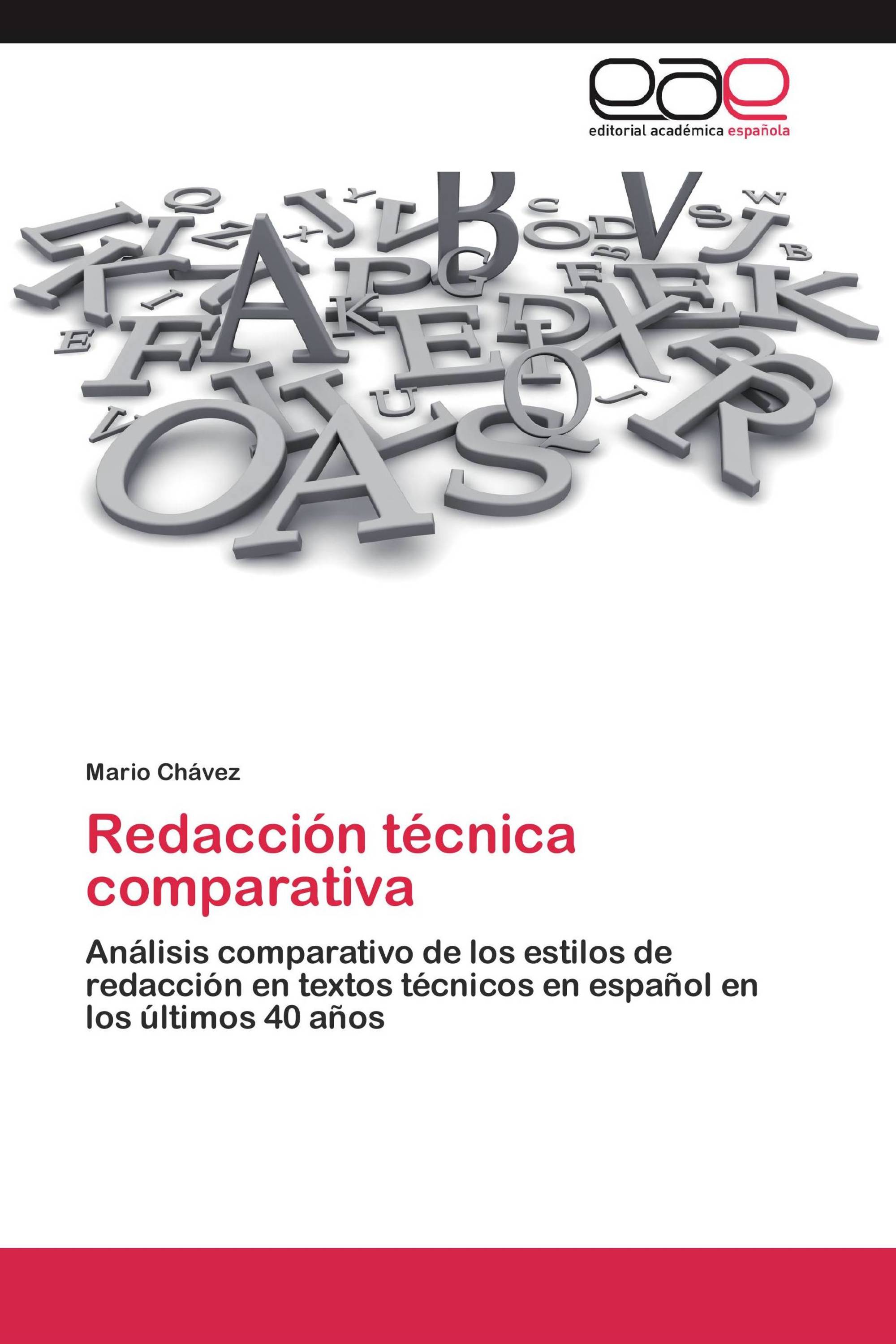 Redacción técnica comparativa