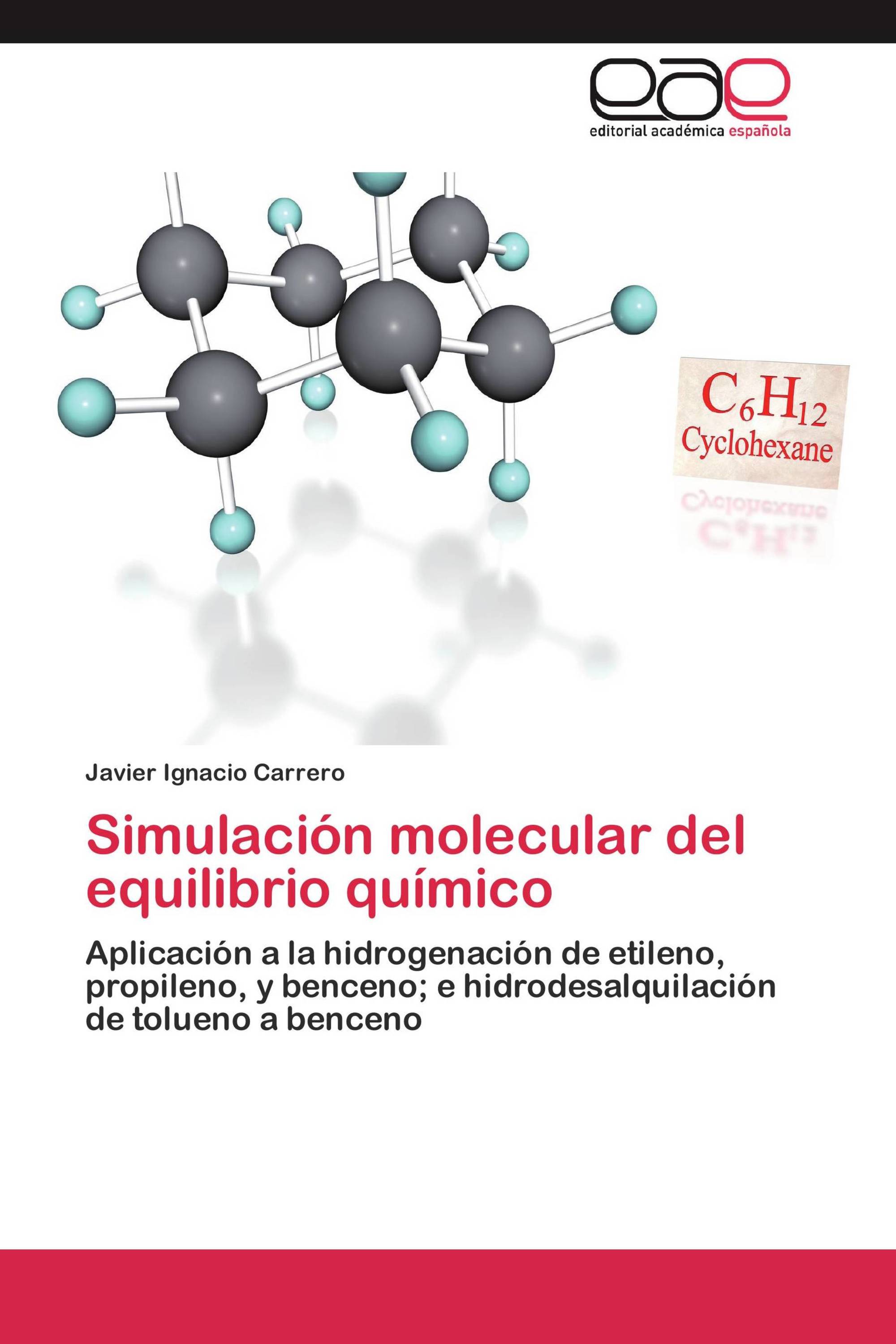 Simulación molecular del equilibrio químico