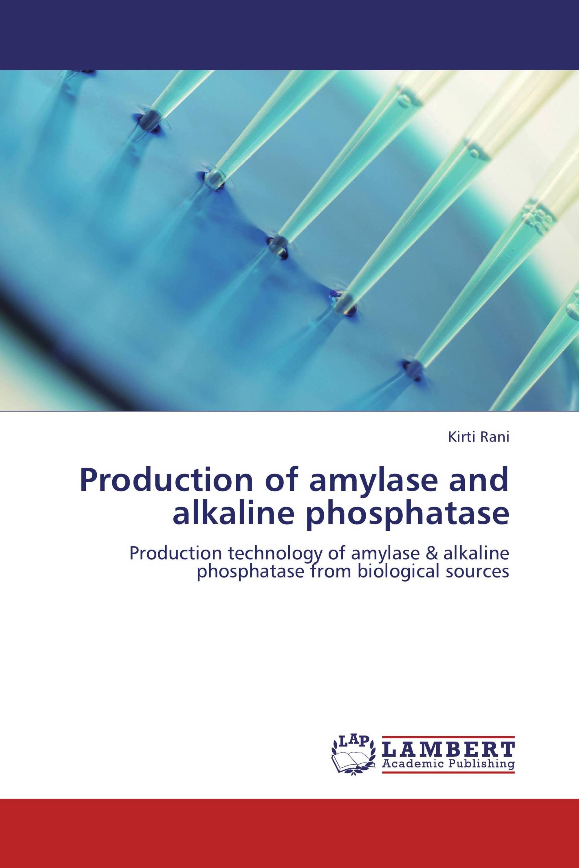 Production of amylase and alkaline phosphatase