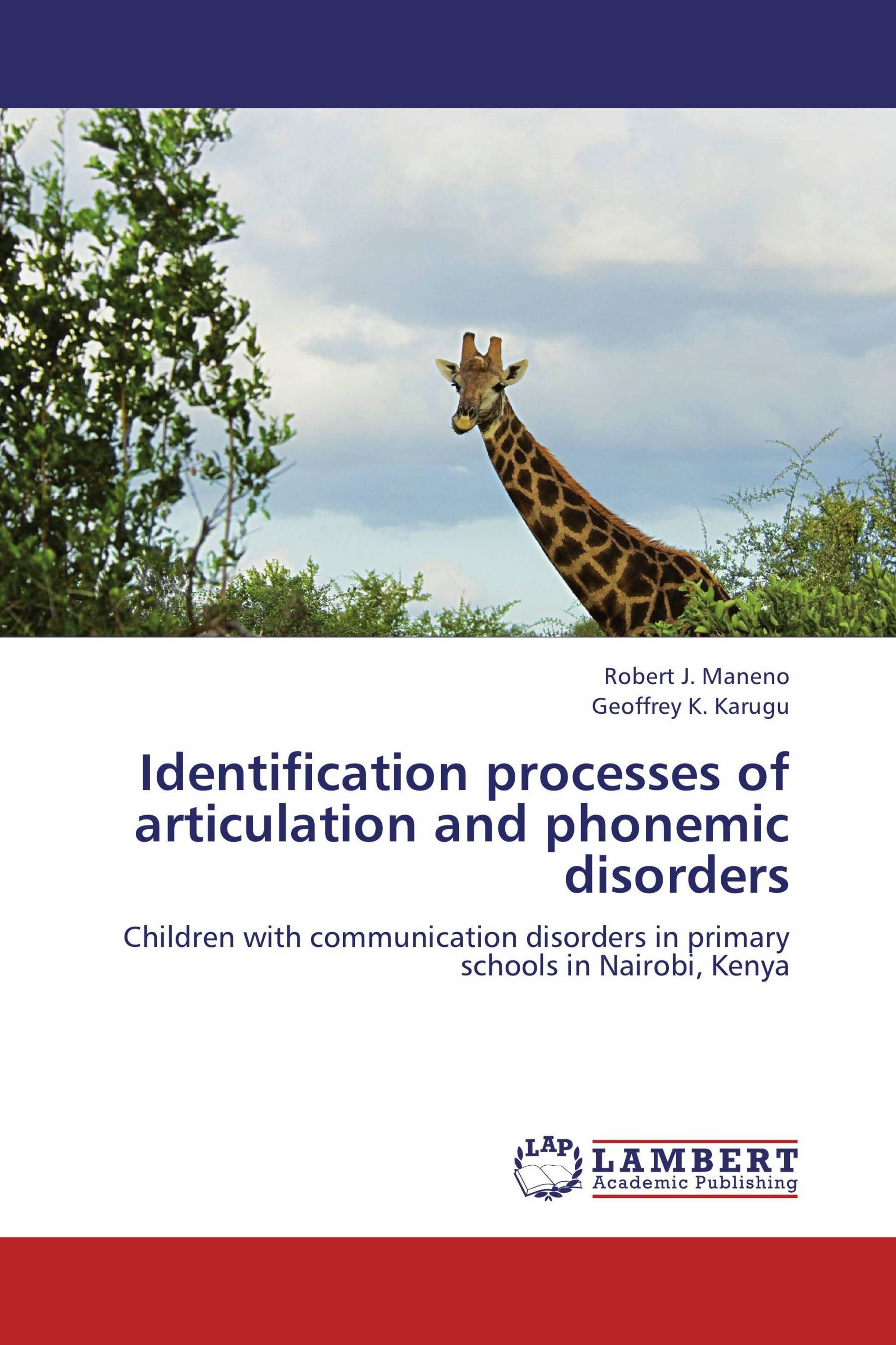 Identification processes of articulation and phonemic disorders