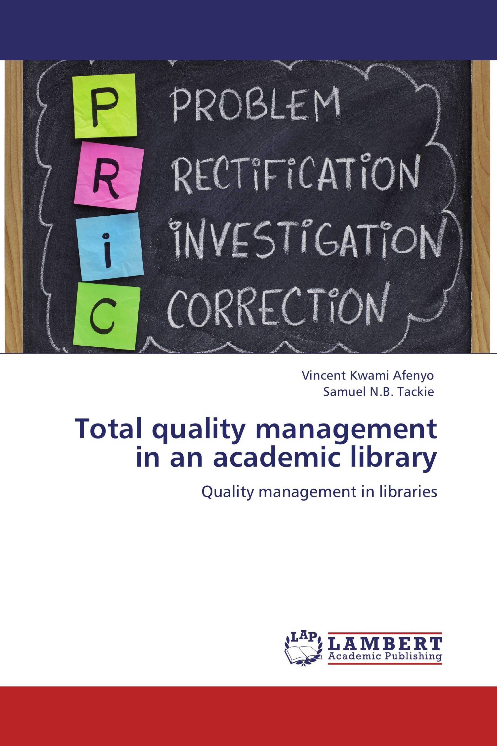 Total quality management in an academic library