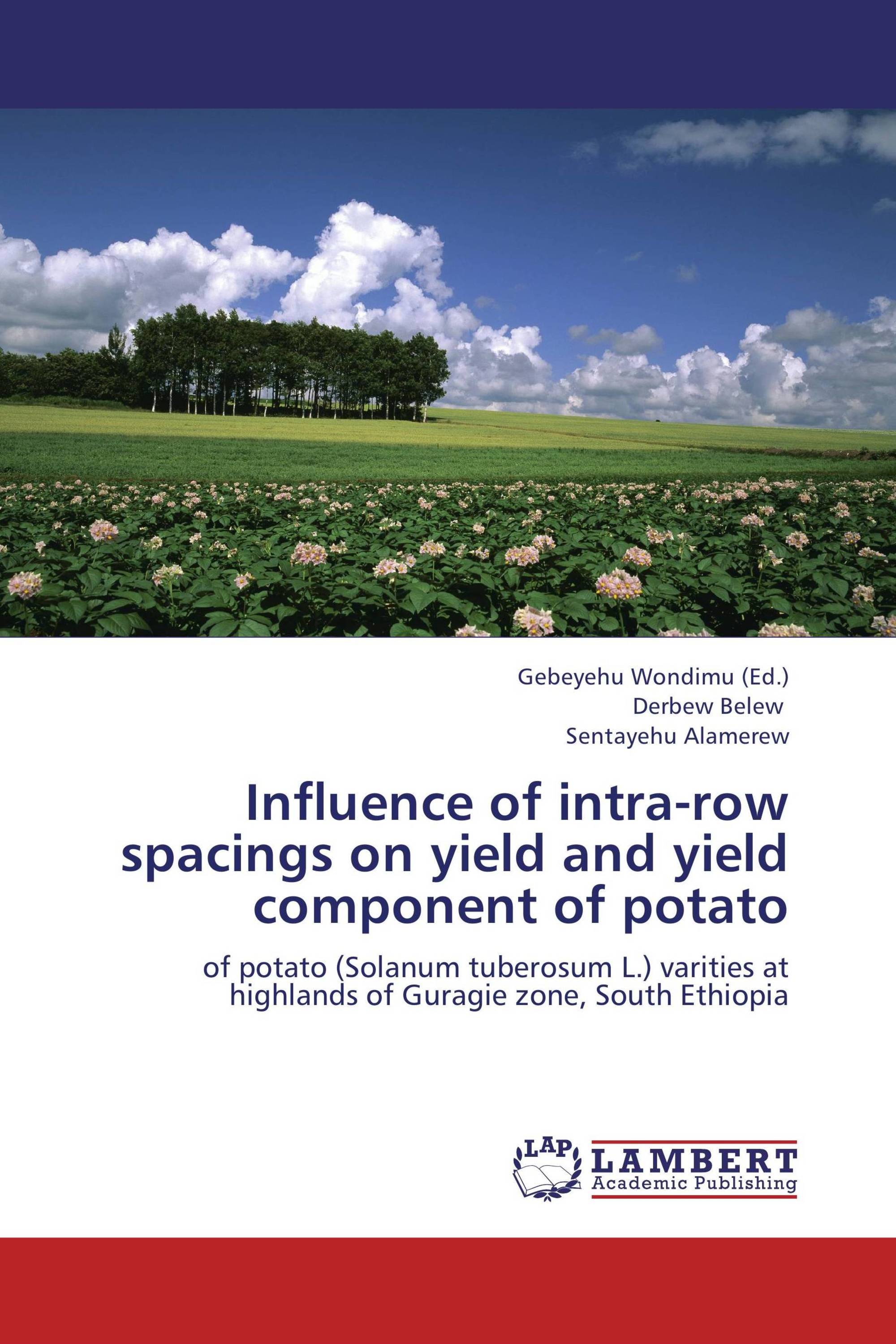 Influence of intra-row spacings on yield and yield component of potato