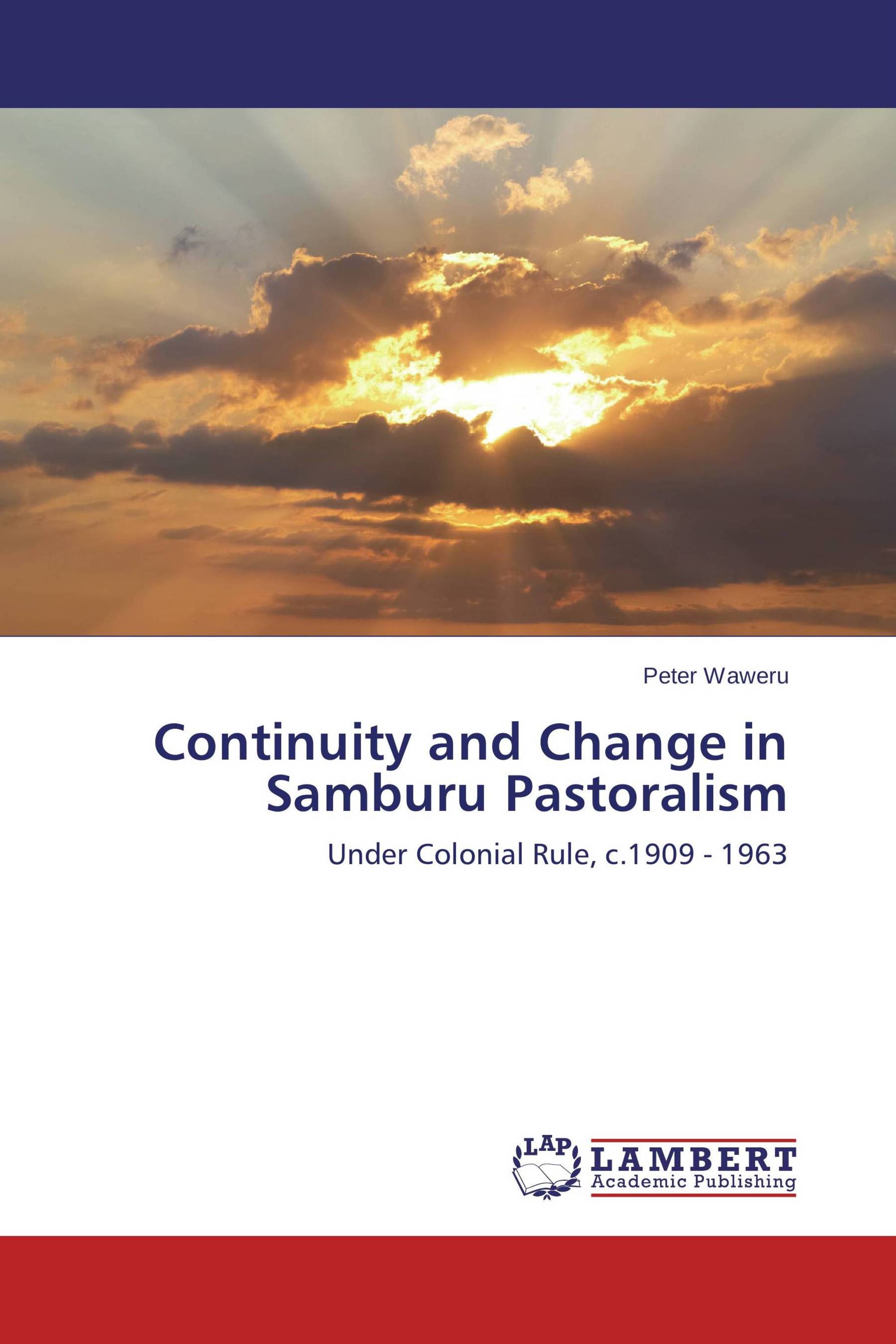 Continuity and Change in Samburu Pastoralism