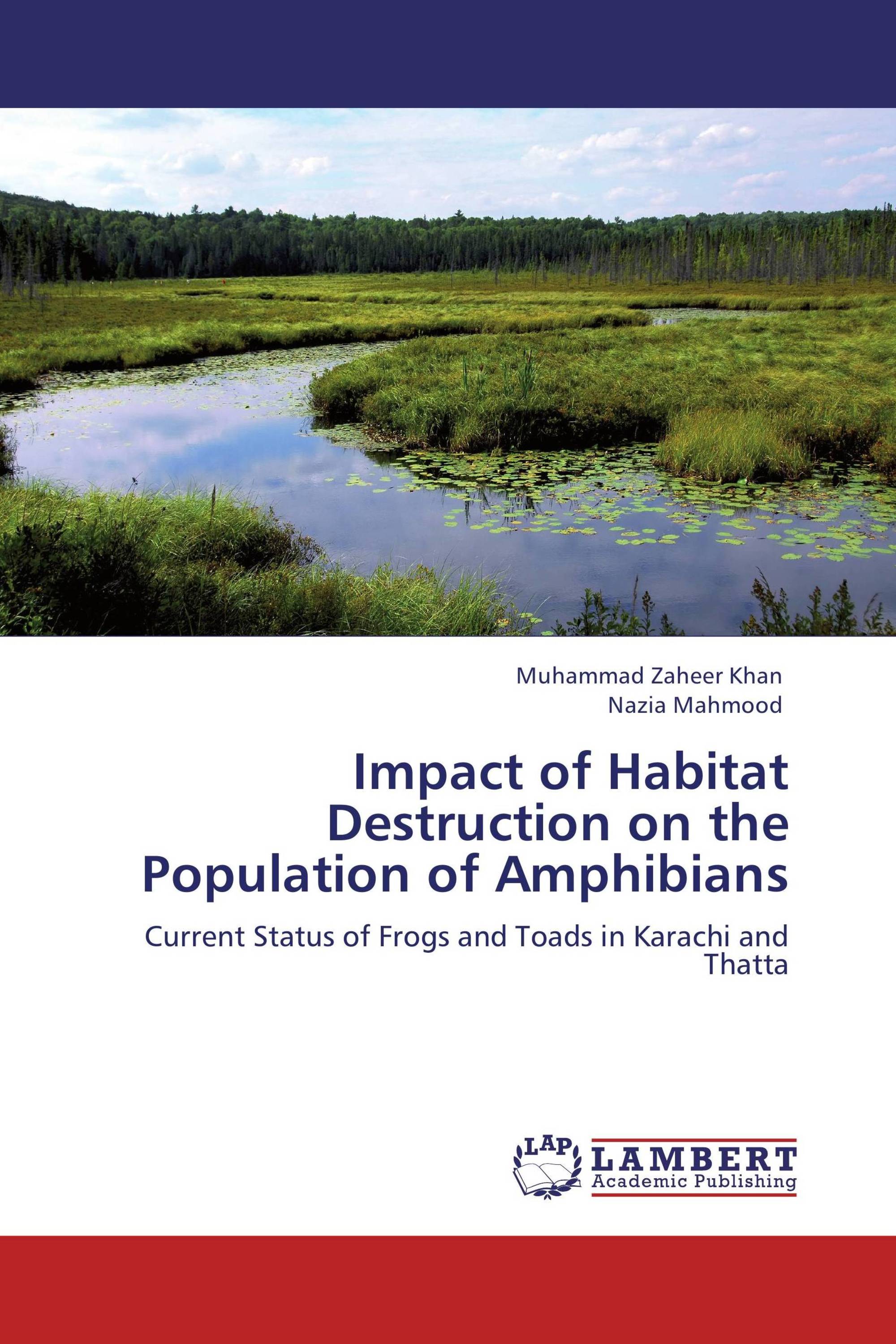 Impact of Habitat Destruction on the Population of Amphibians / 9783