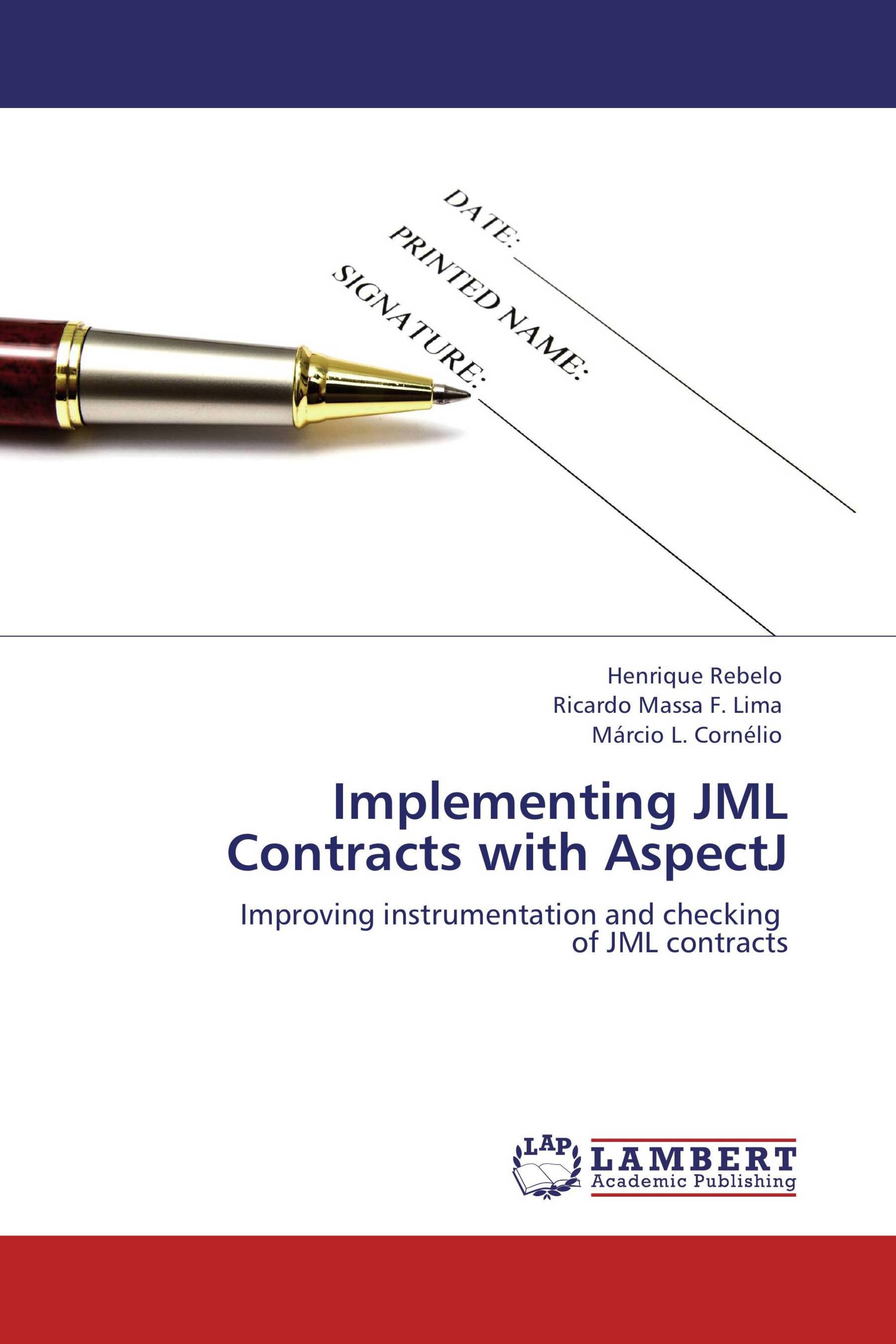 Implementing JML Contracts with AspectJ