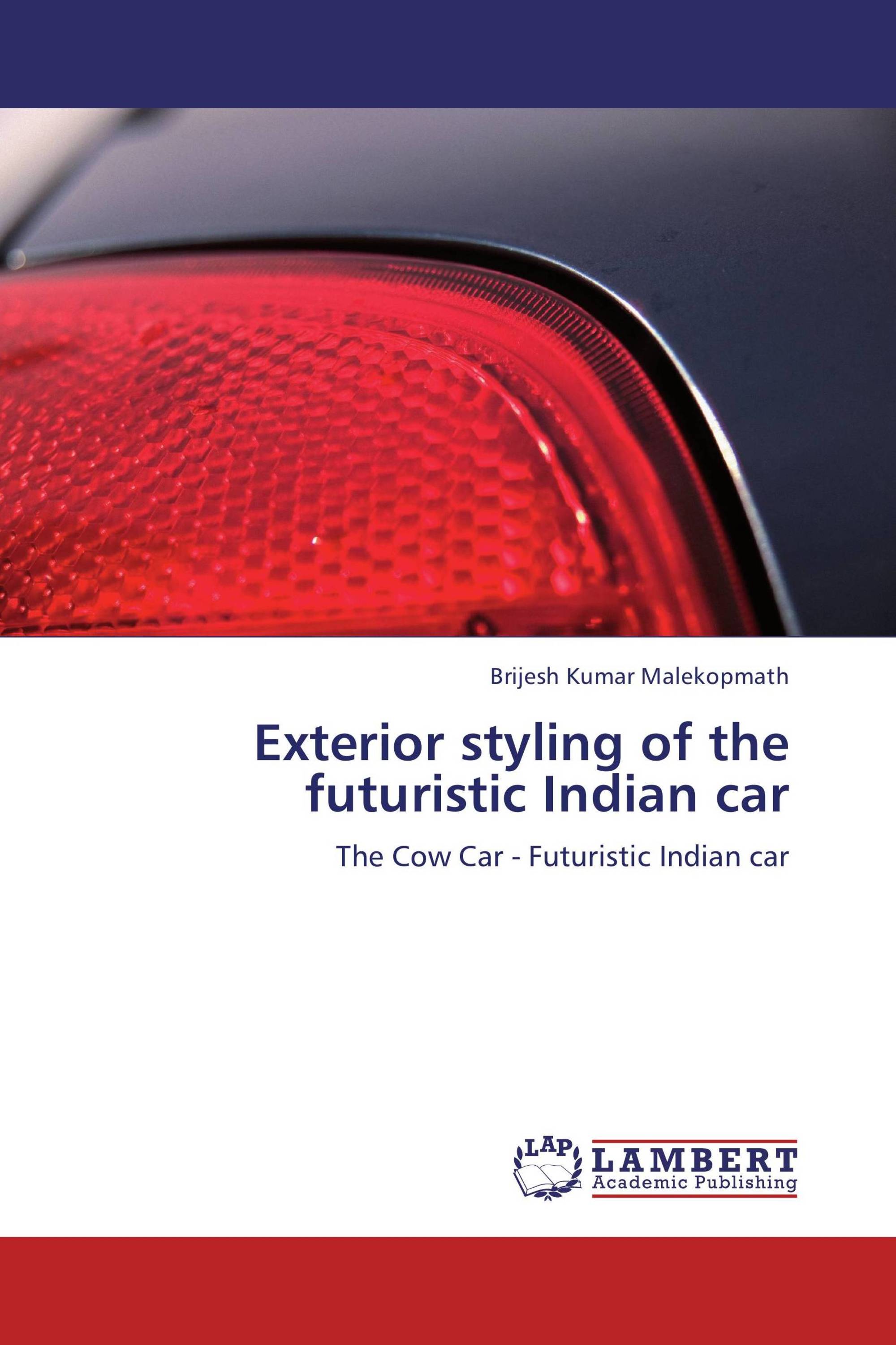 Exterior styling of the futuristic Indian car