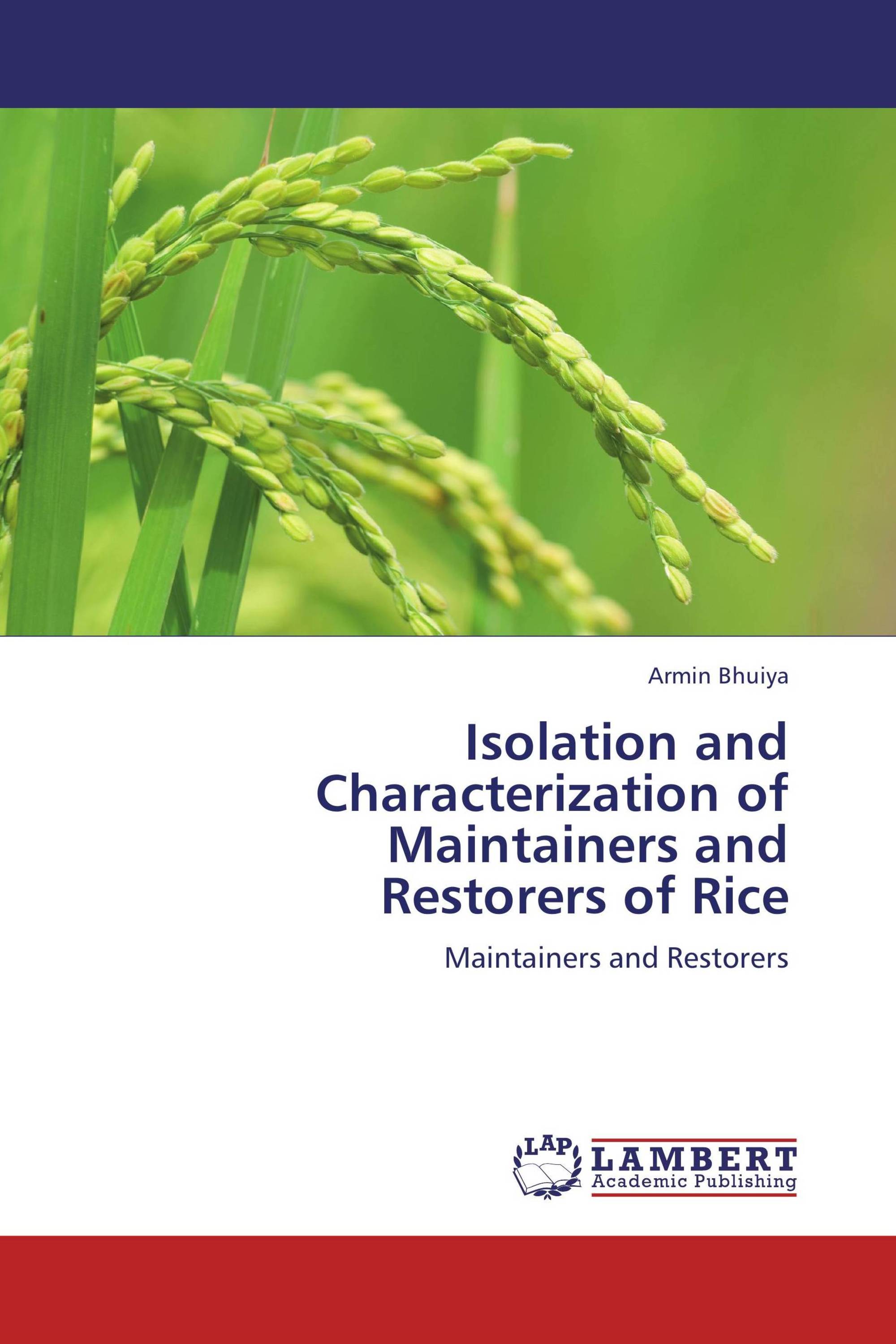 Isolation and Characterization of Maintainers and  Restorers of Rice