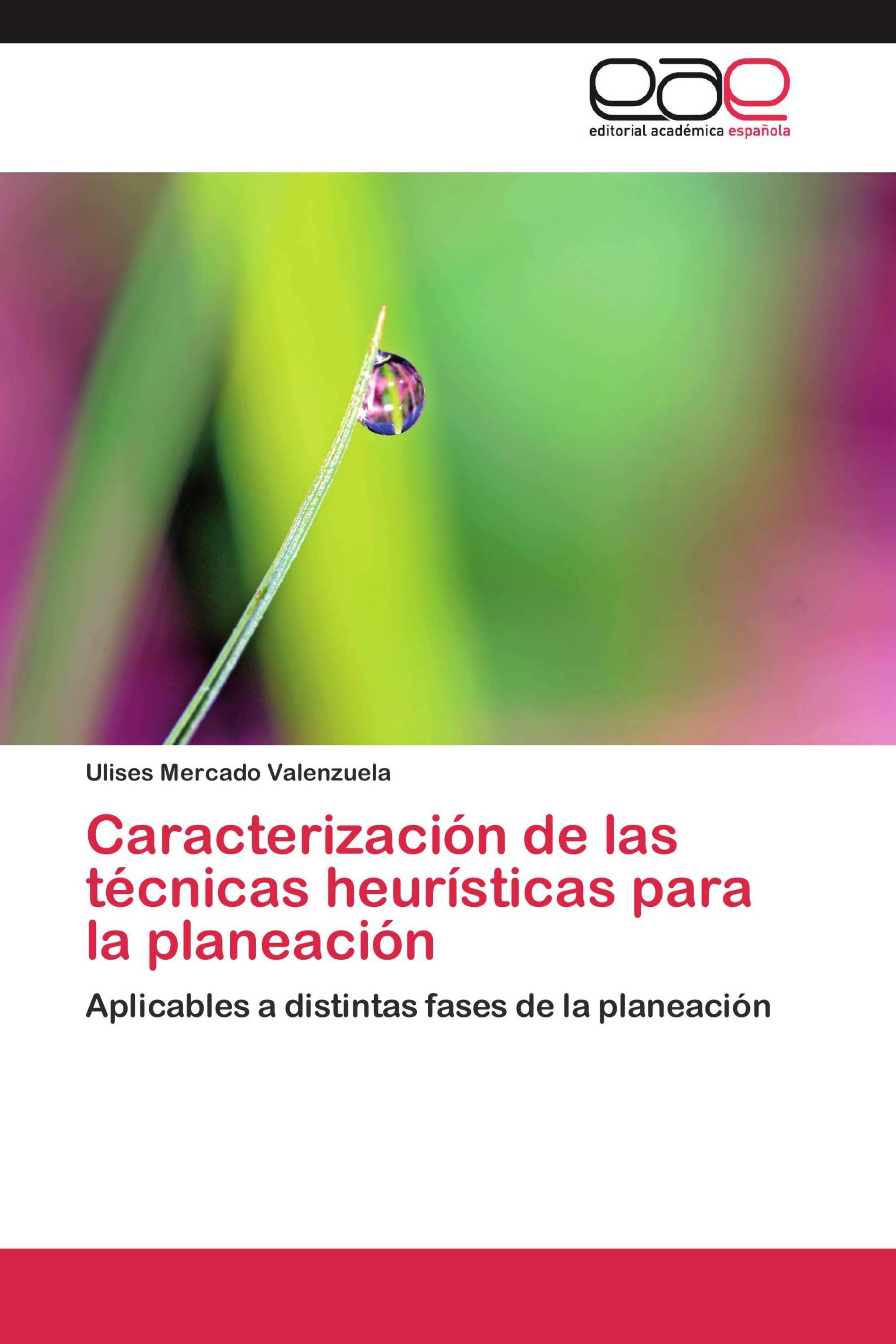 Caracterización de las técnicas heurísticas para la planeación