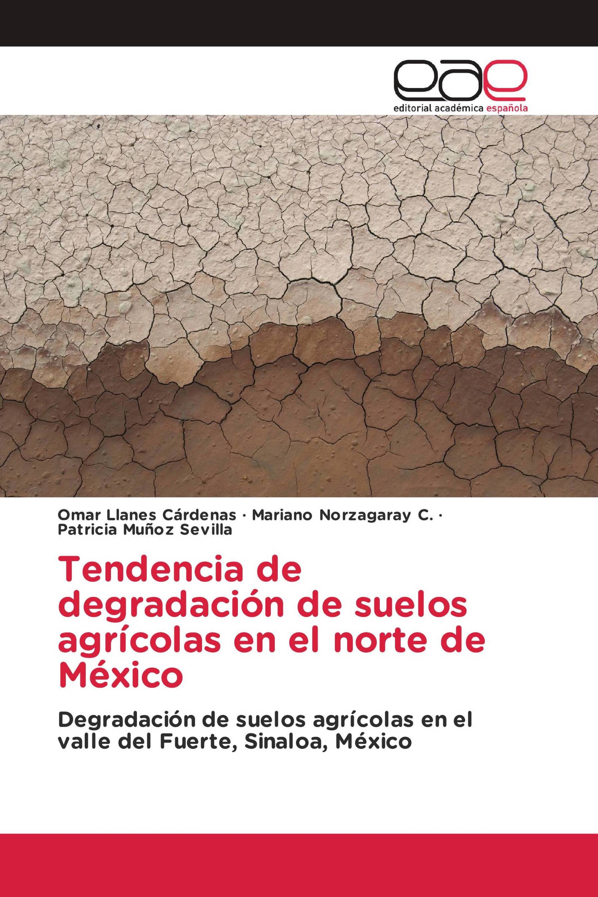 Tendencia de degradación de suelos agrícolas en el norte de México