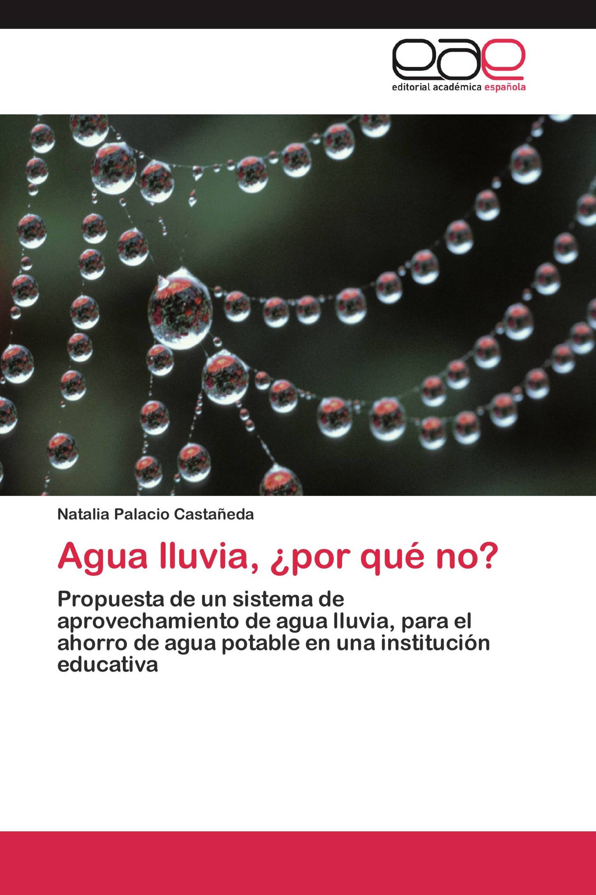 Agua lluvia, ¿por qué no?