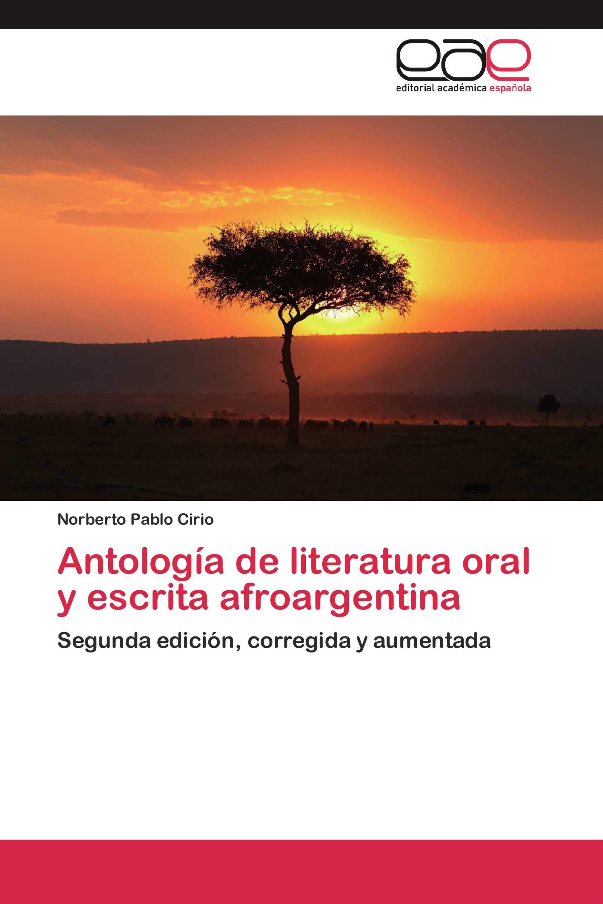 Antología de literatura oral y escrita afroargentina