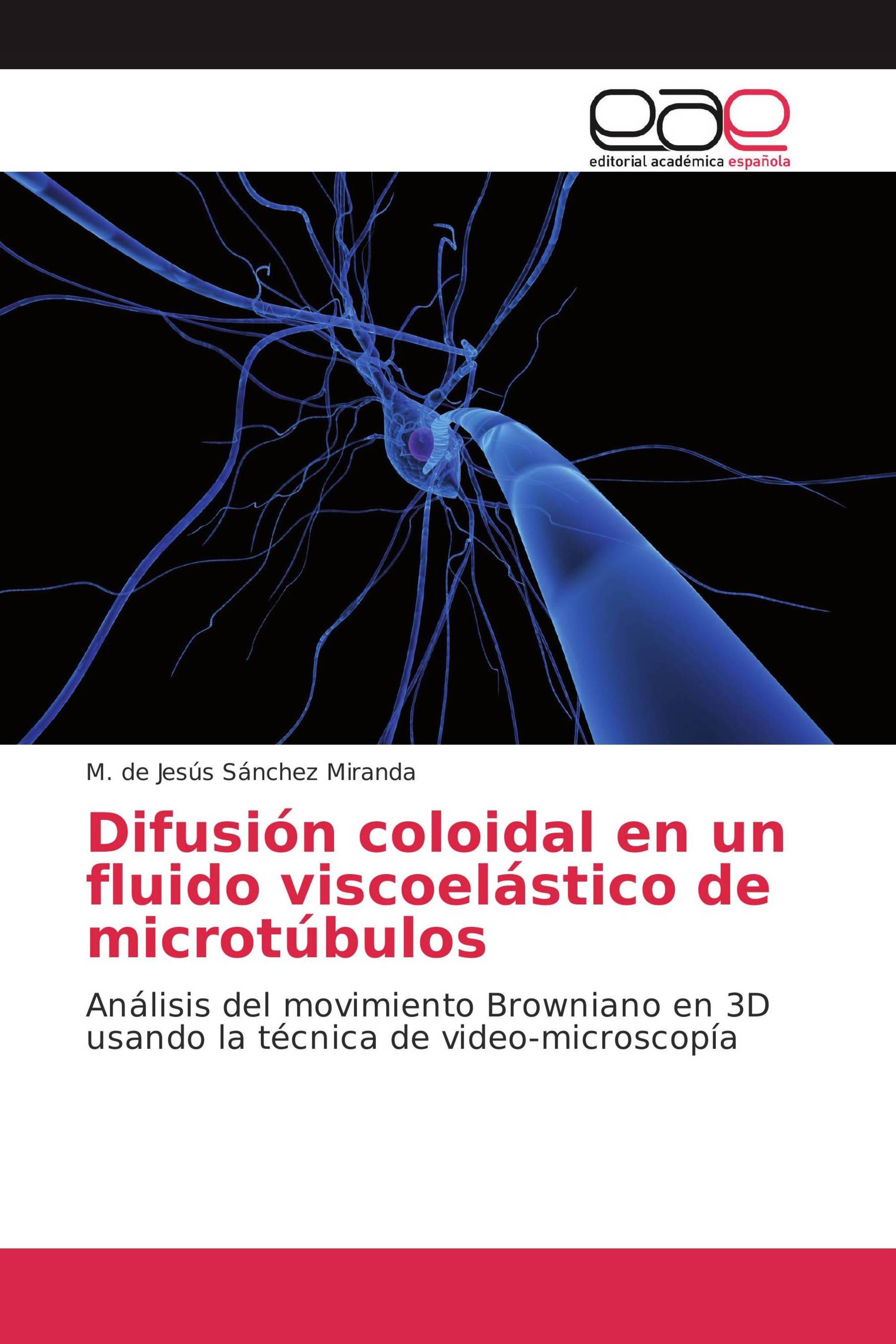 Difusión coloidal en un fluido viscoelástico de microtúbulos