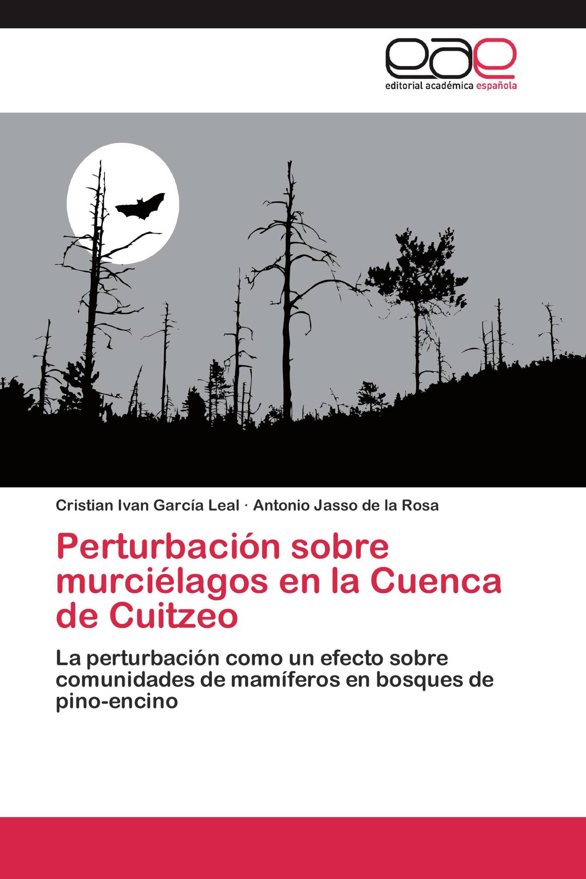 Perturbación sobre murciélagos en la Cuenca de Cuitzeo