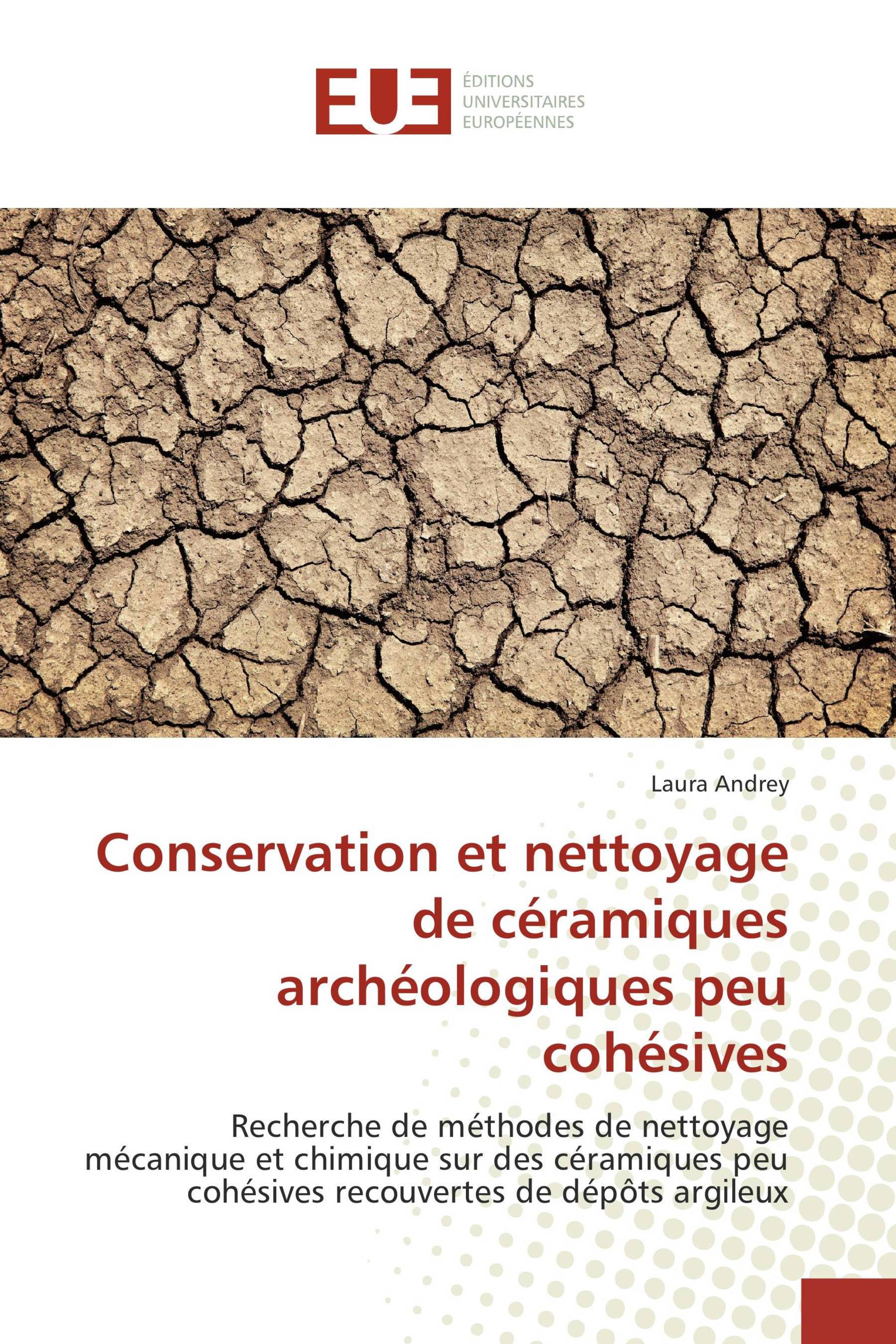 Conservation et nettoyage de céramiques archéologiques peu cohésives