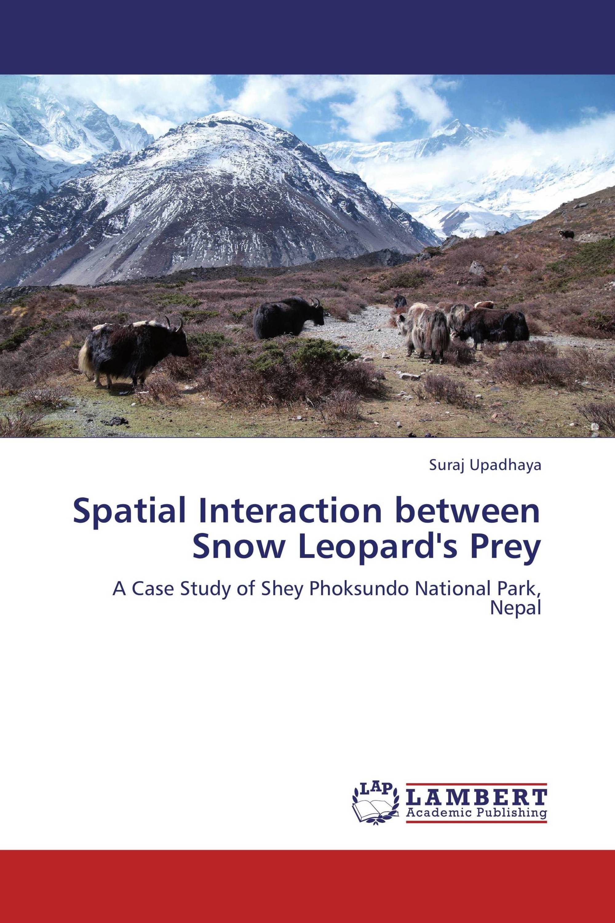 Spatial Interaction between Snow Leopard's Prey / 978-3-8484-0737-8