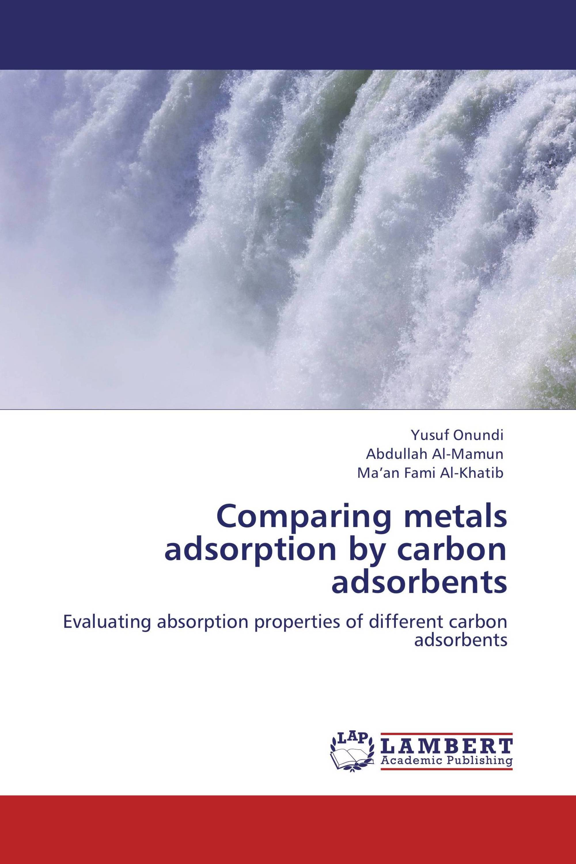 Comparing metals adsorption by carbon adsorbents