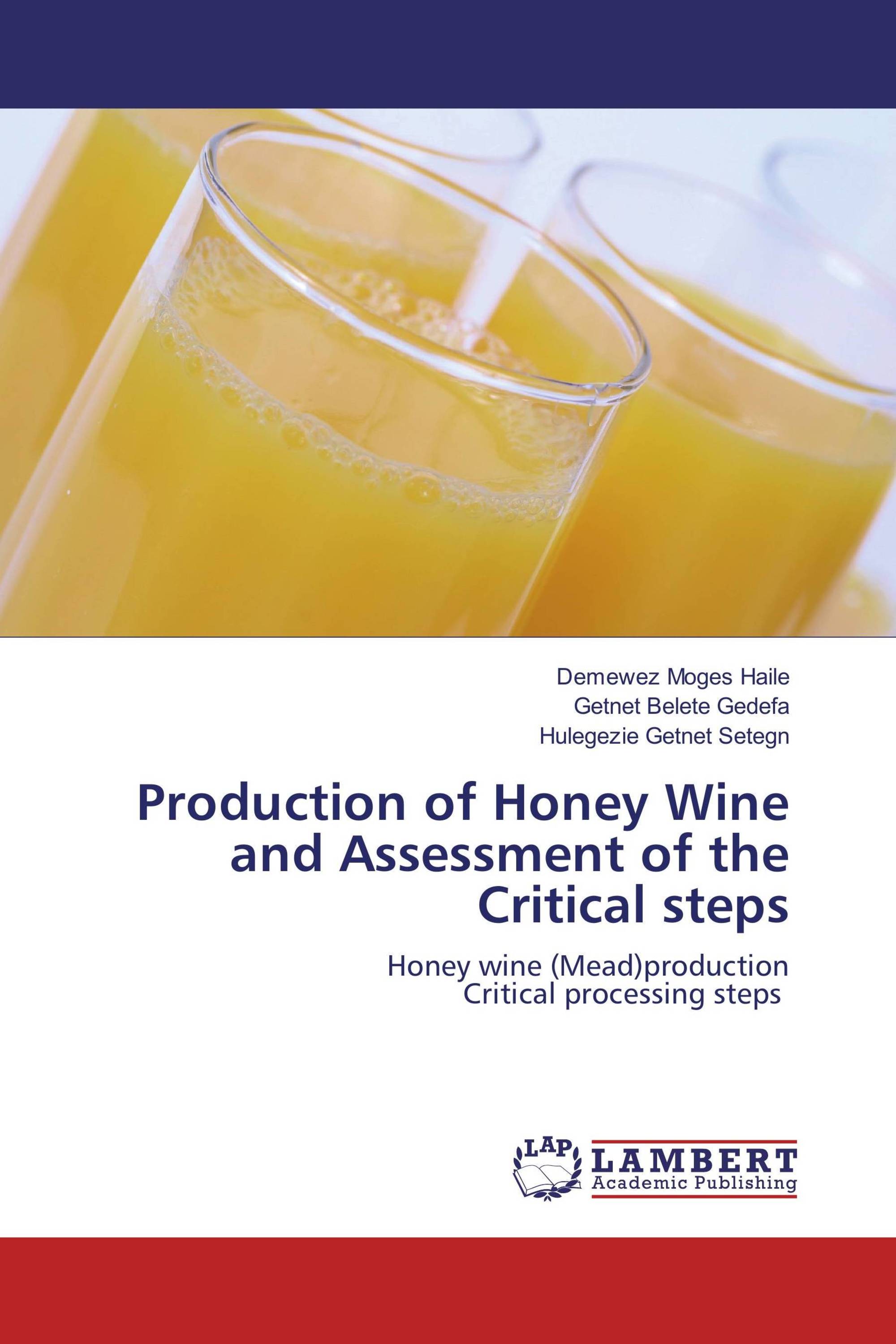 Production of Honey Wine and Assessment of the Critical steps