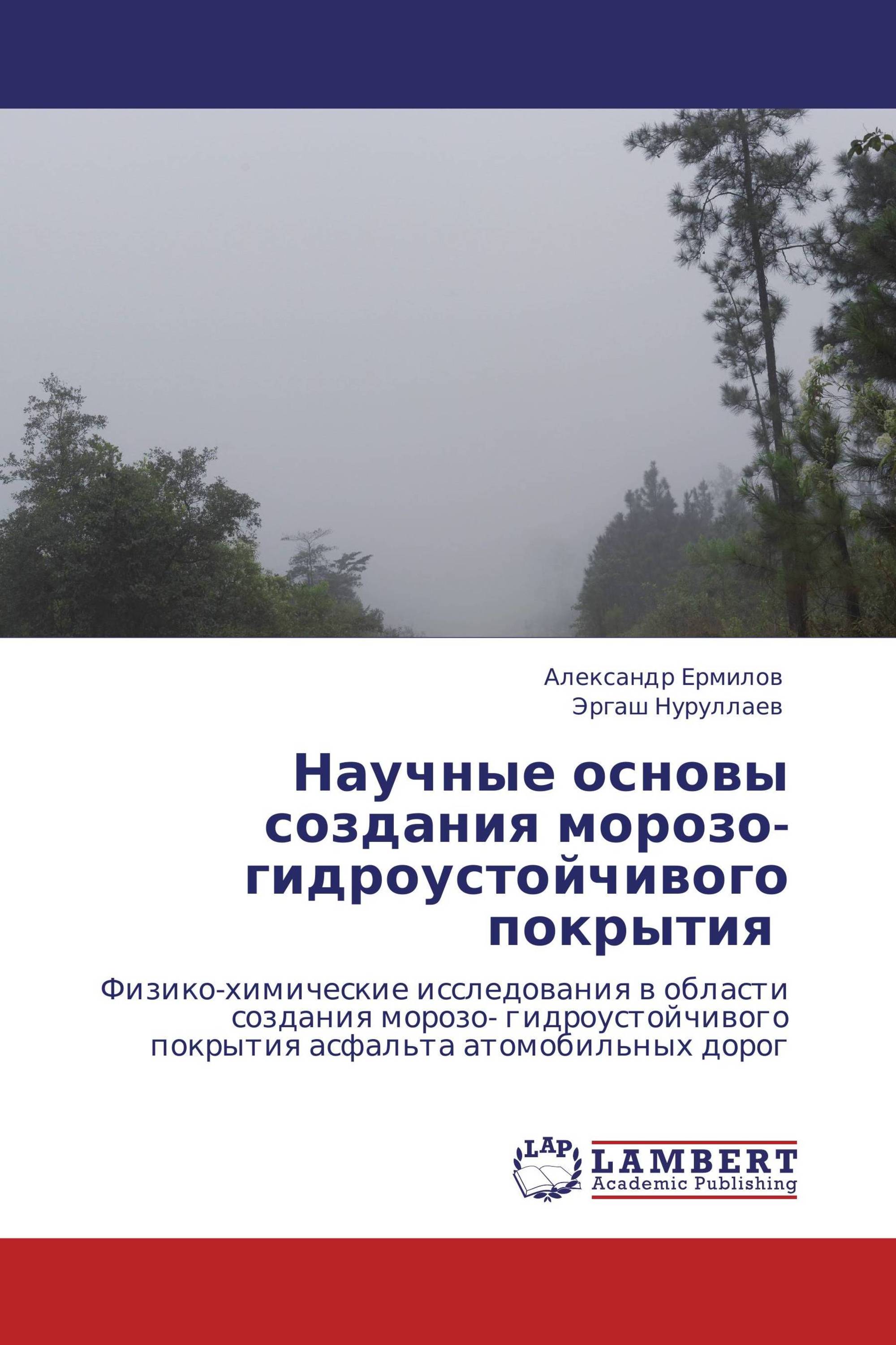 Научные основы создания морозо- гидроустойчивого покрытия