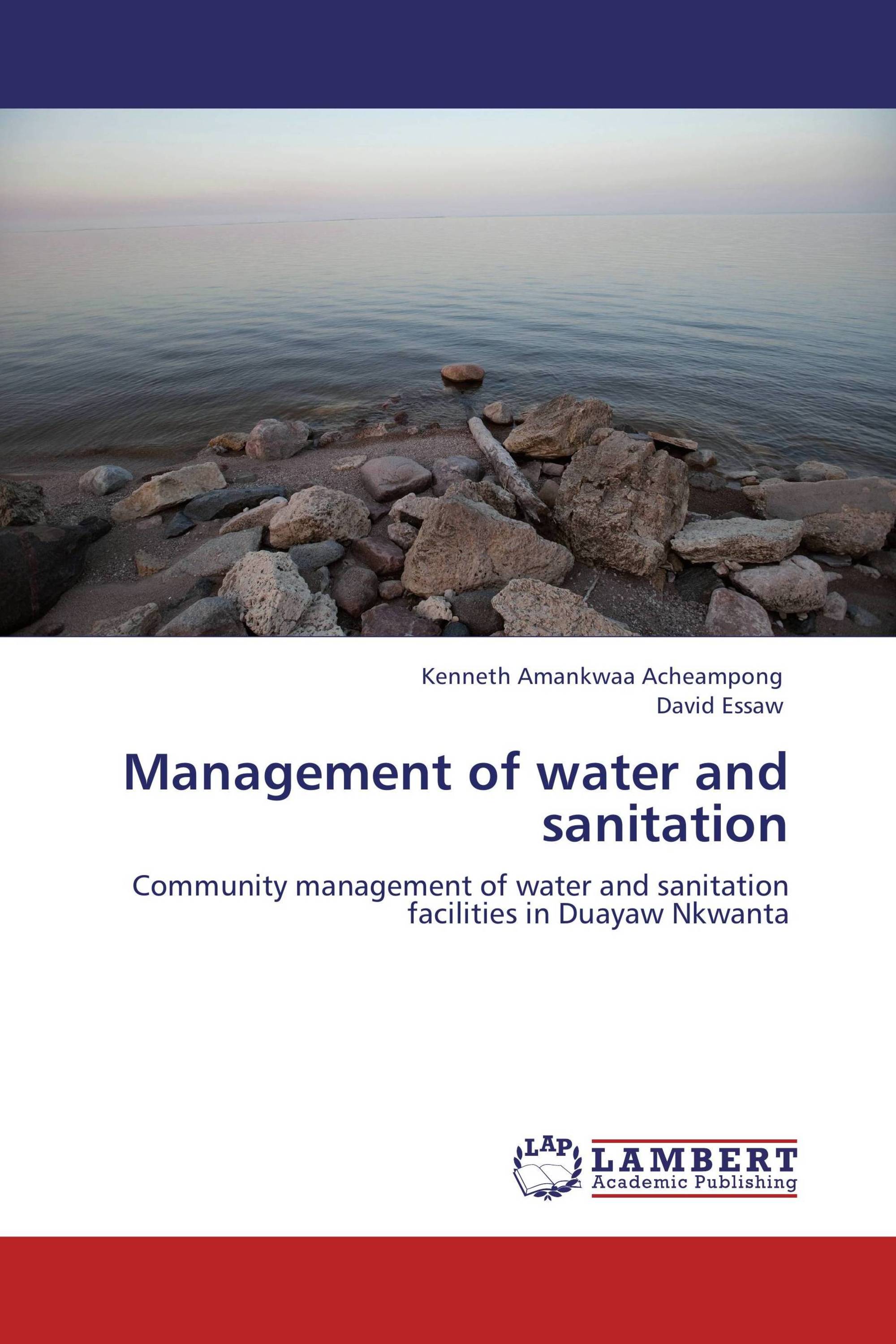 Management of water and sanitation