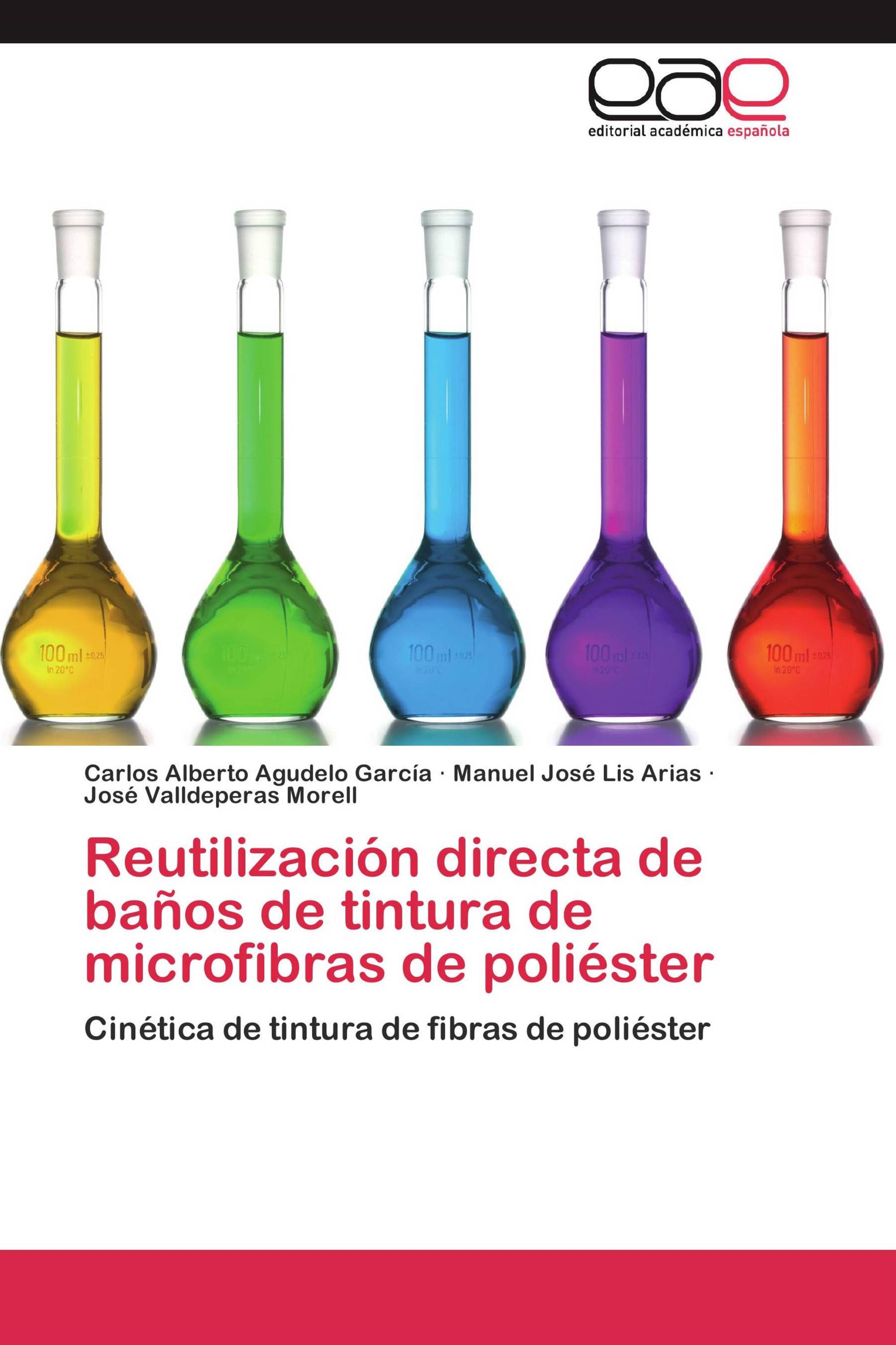 Reutilización directa de baños de tintura de microfibras de poliéster