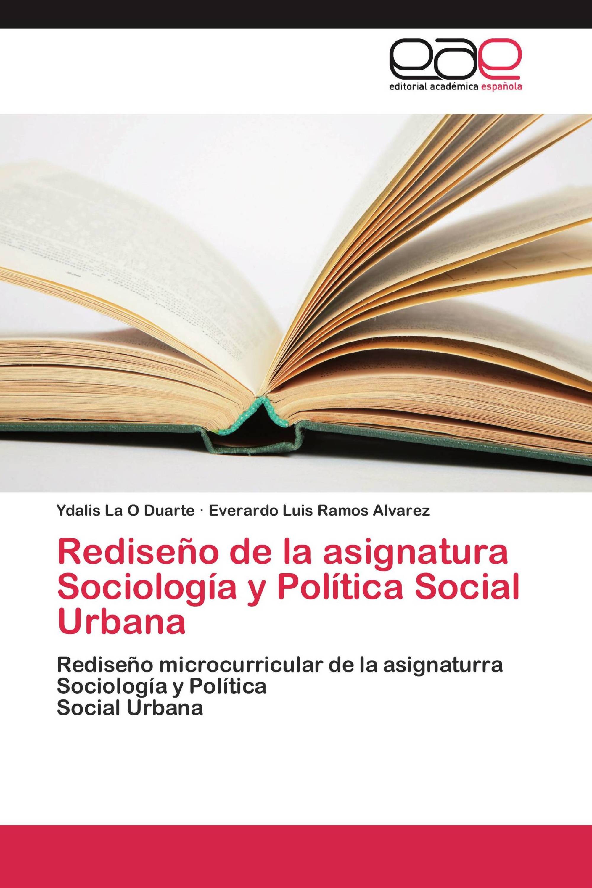 Rediseño de la asignatura Sociología y Política Social Urbana