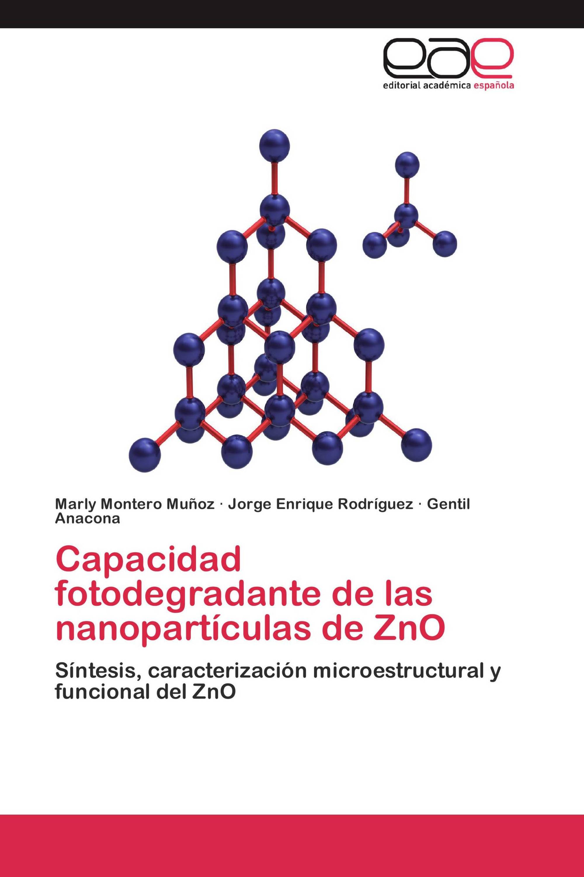 Capacidad fotodegradante de las nanopartículas de ZnO