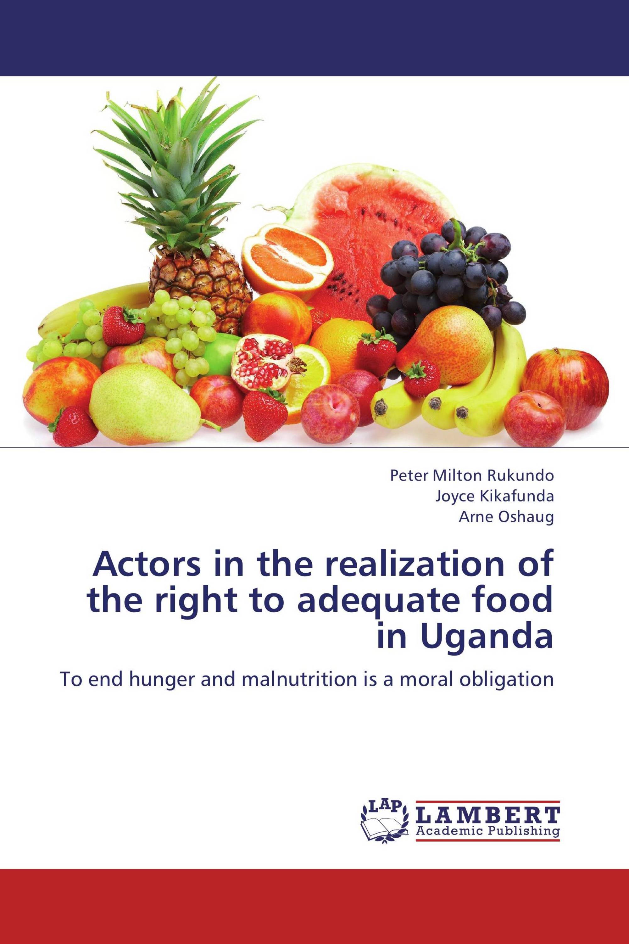 Actors in the realization of the right to adequate food in Uganda