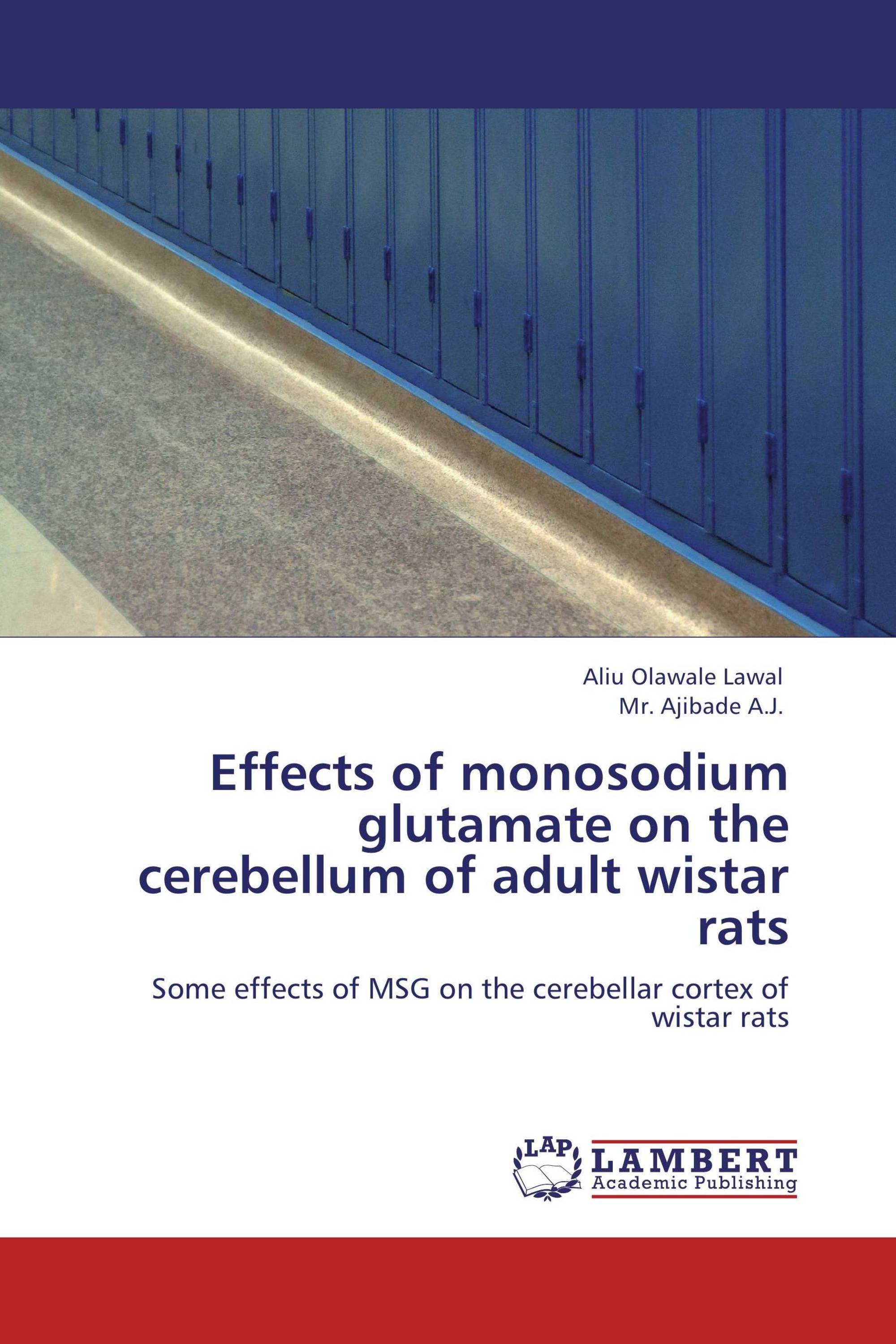 Effects of monosodium glutamate on the cerebellum of adult wistar rats