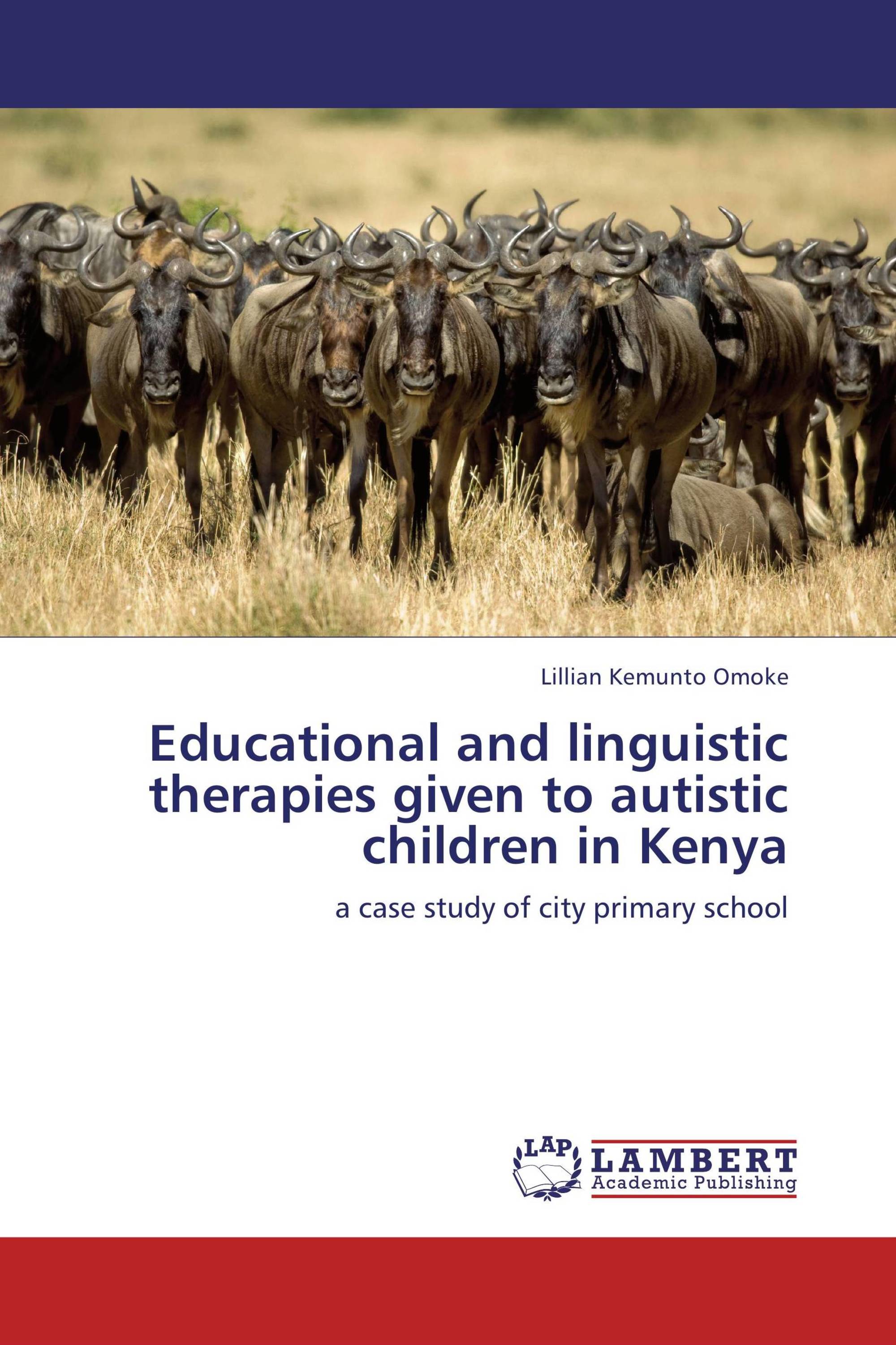 Educational and linguistic therapies given to autistic children in Kenya