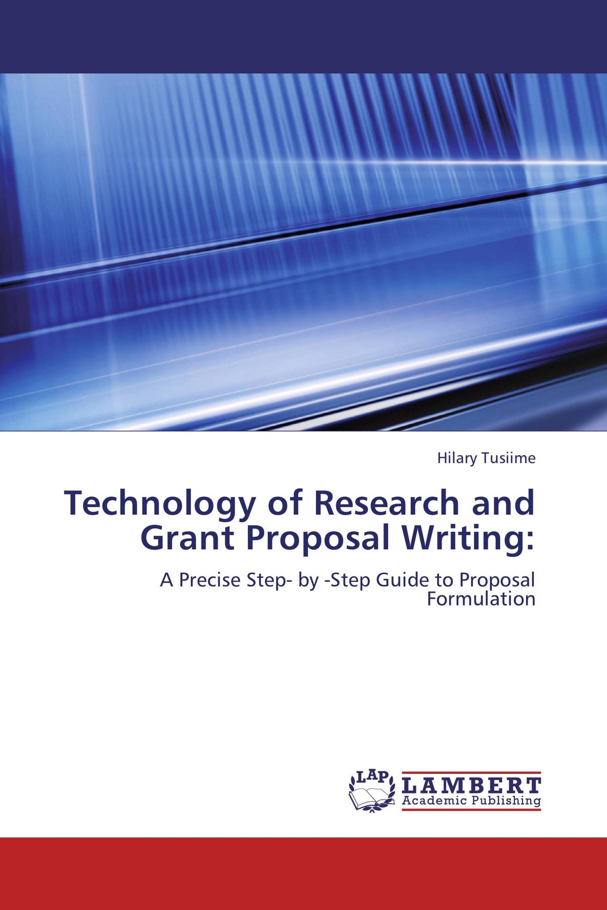 Technology of Research and Grant Proposal Writing: