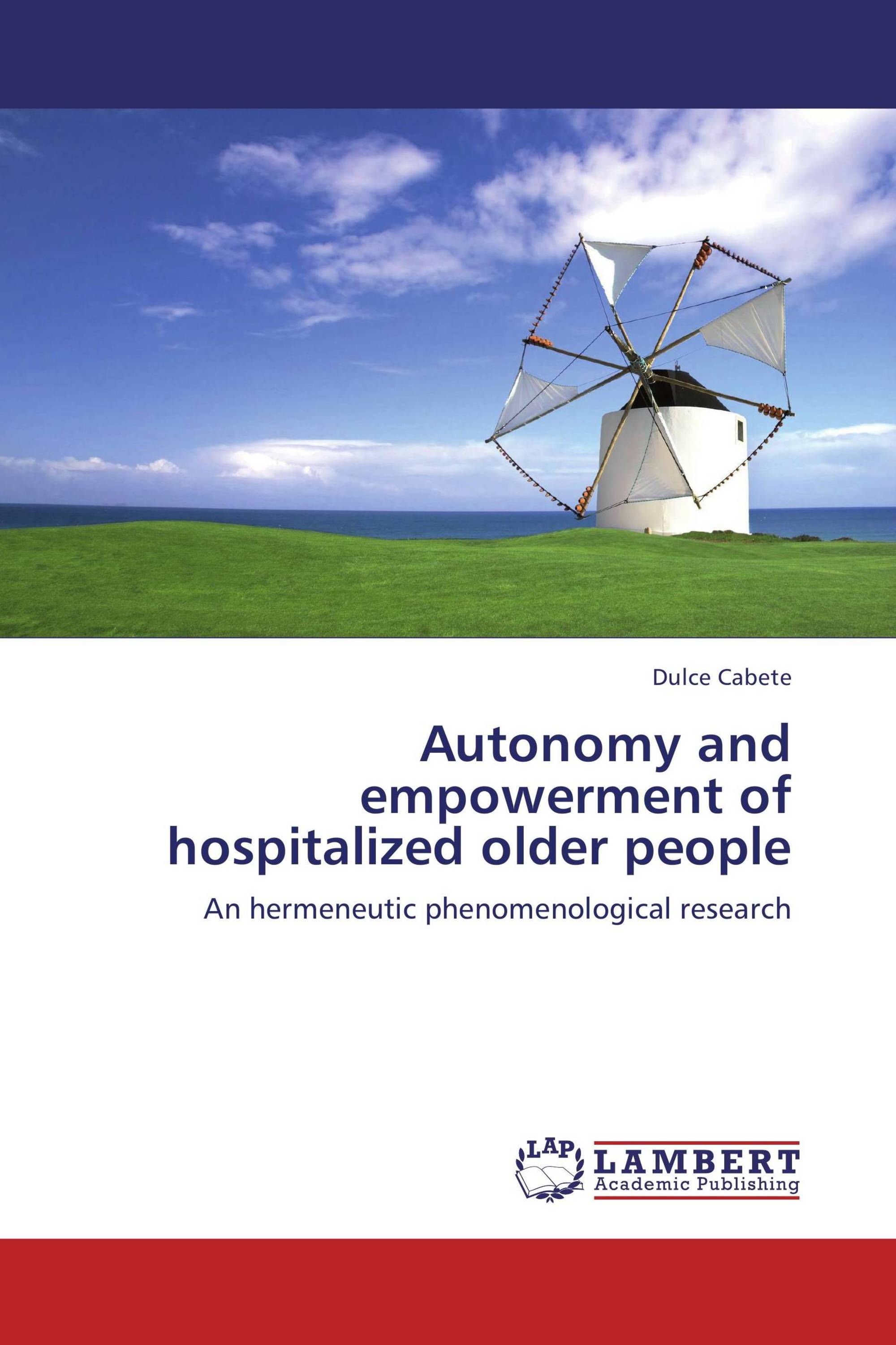 Autonomy and empowerment of hospitalized older people