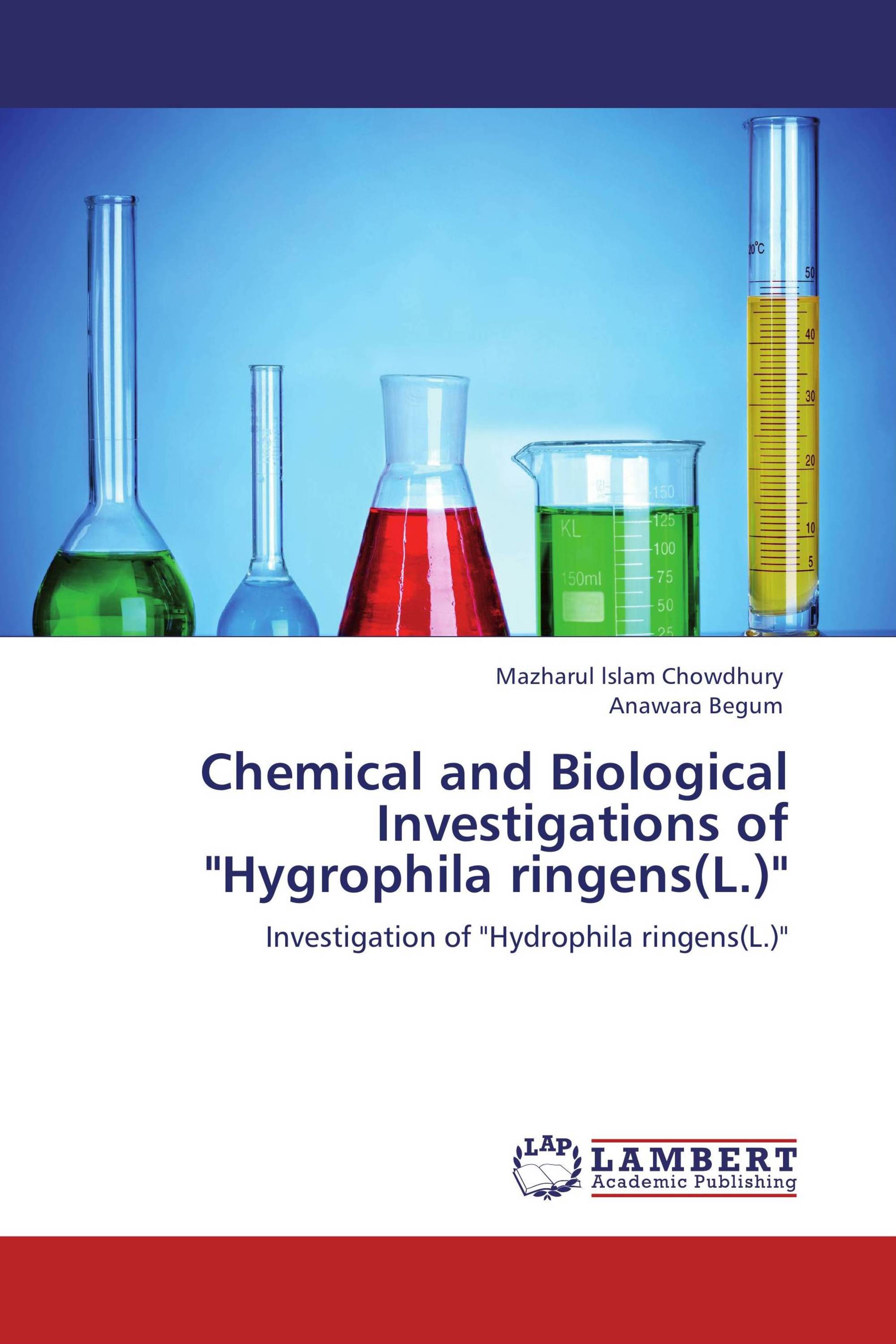 Chemical and Biological Investigations of "Hygrophila ringens(L.)"