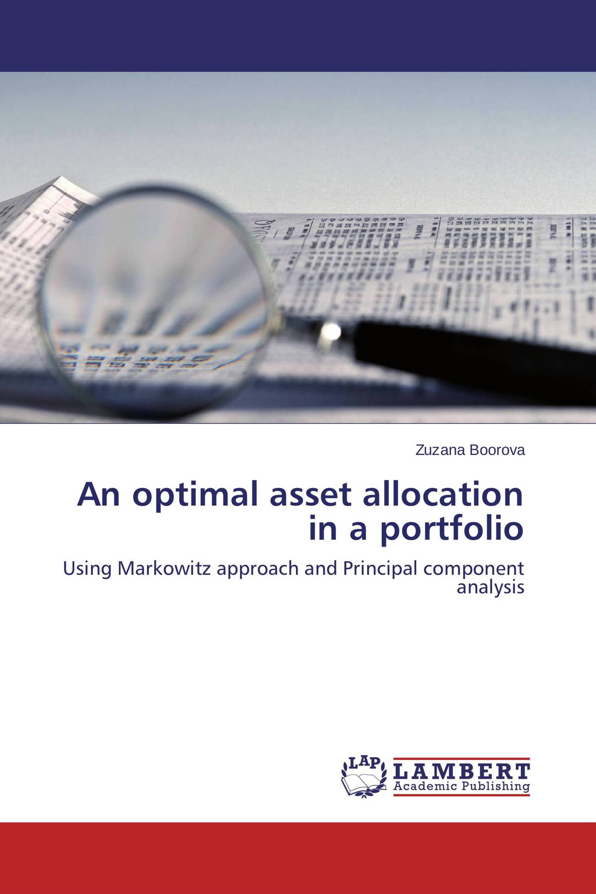 An optimal asset allocation in a portfolio