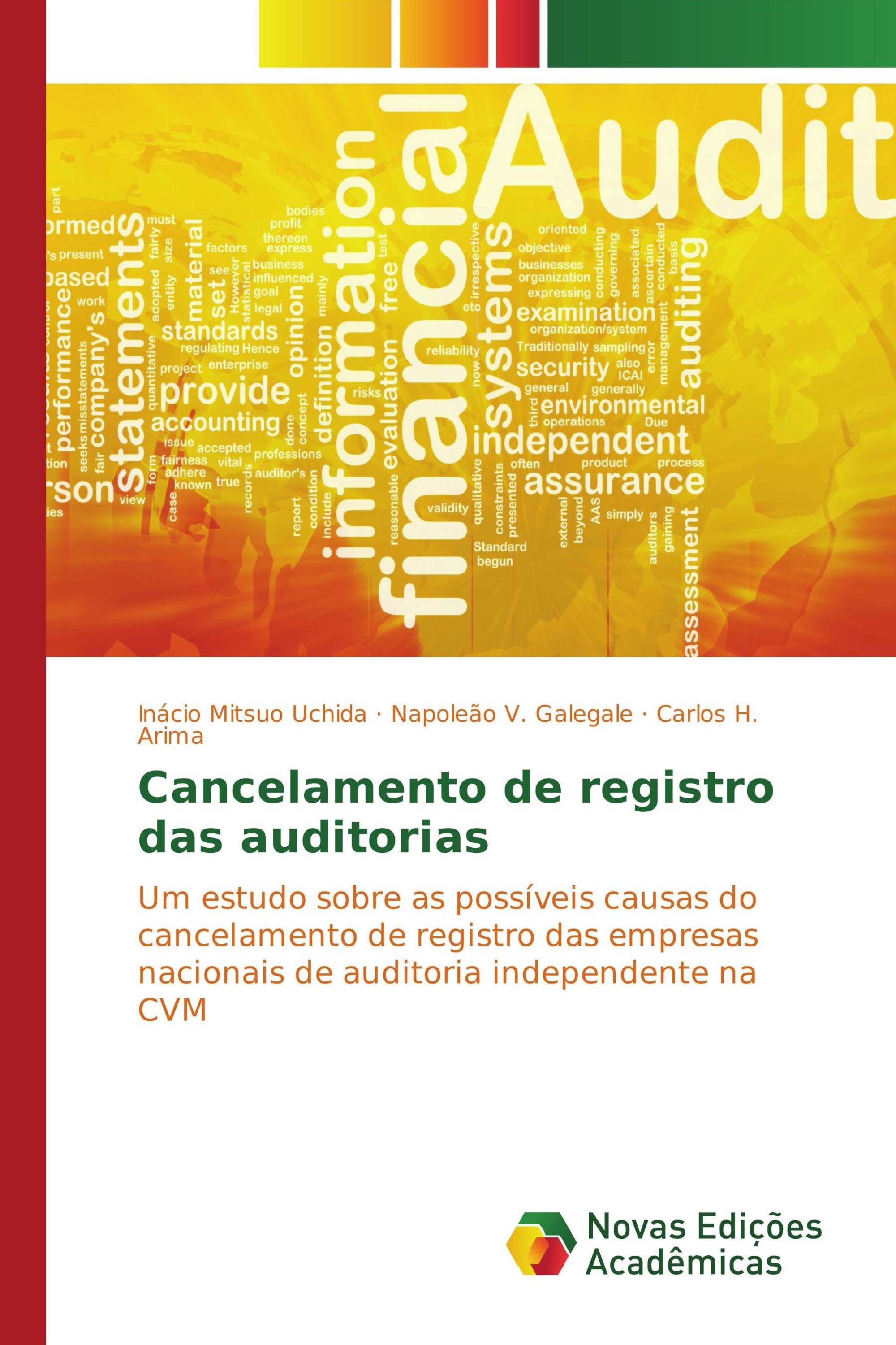 Cancelamento de registro das auditorias