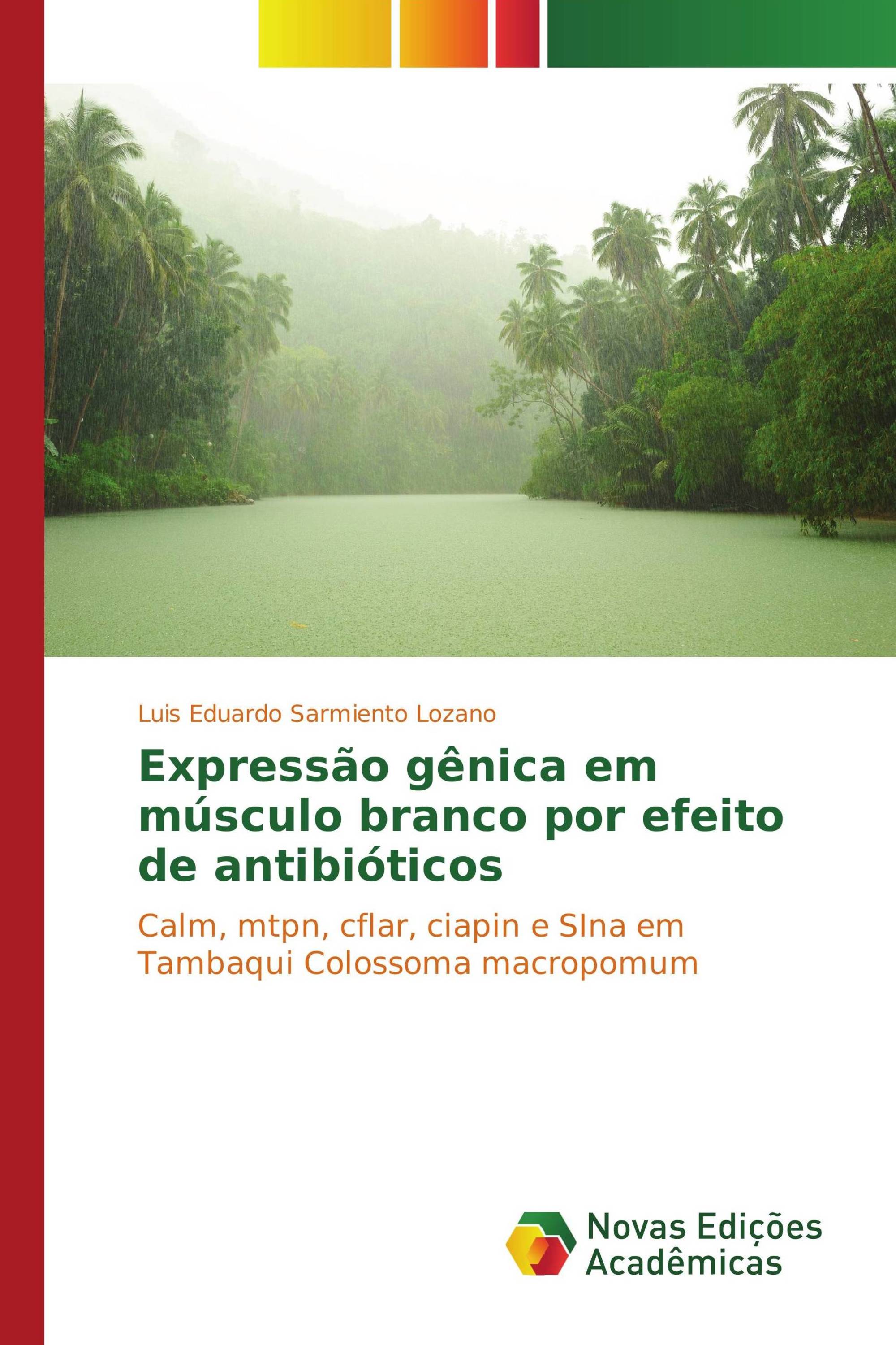 Expressão gênica em músculo branco por efeito de antibióticos