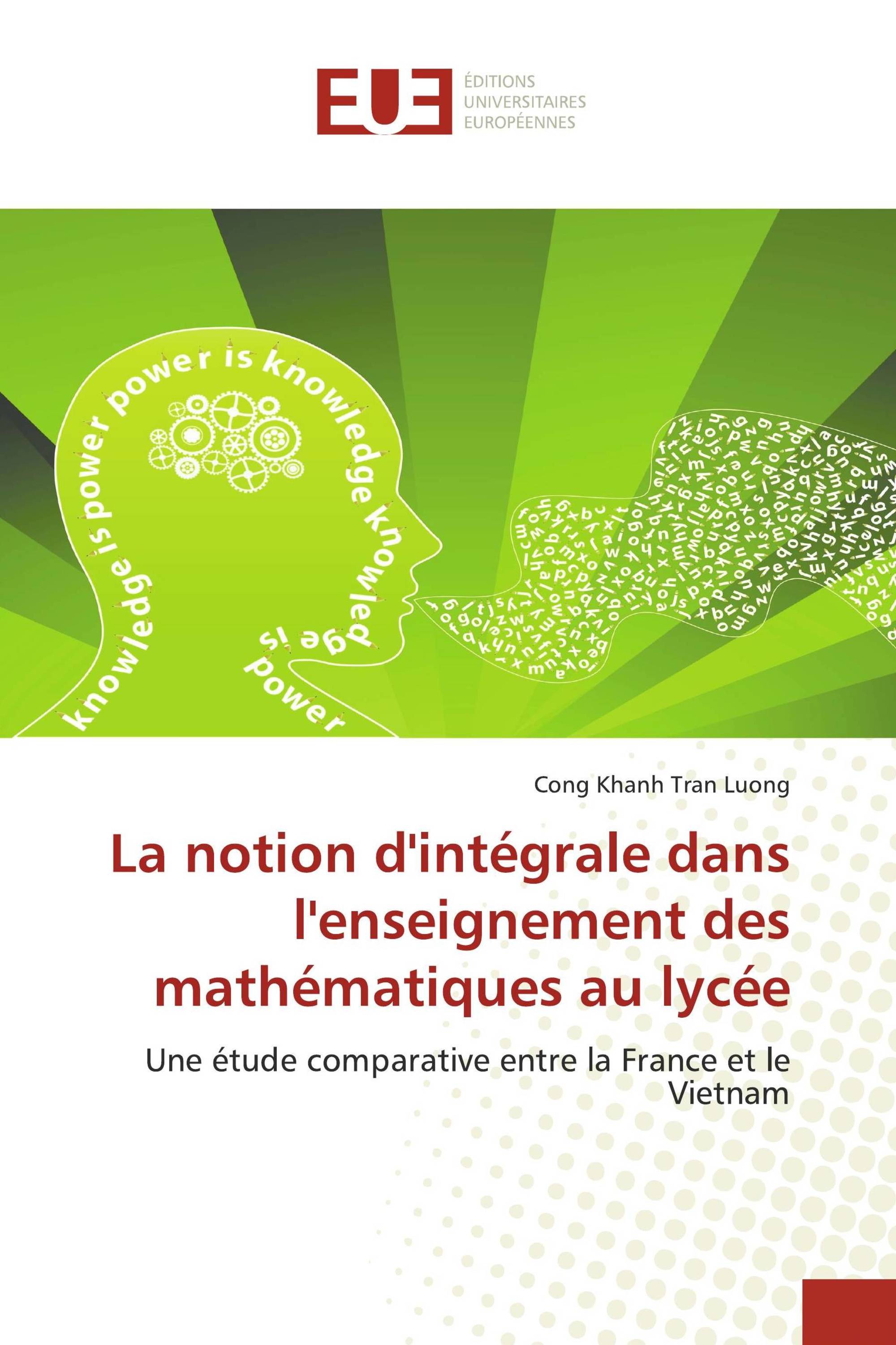 La notion d'intégrale dans l'enseignement des mathématiques au lycée