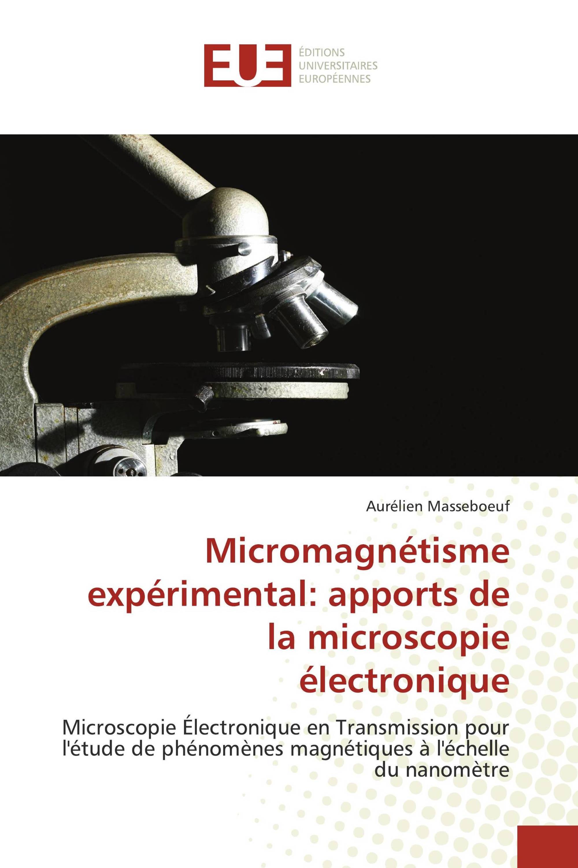 Micromagnétisme expérimental: apports de la microscopie électronique