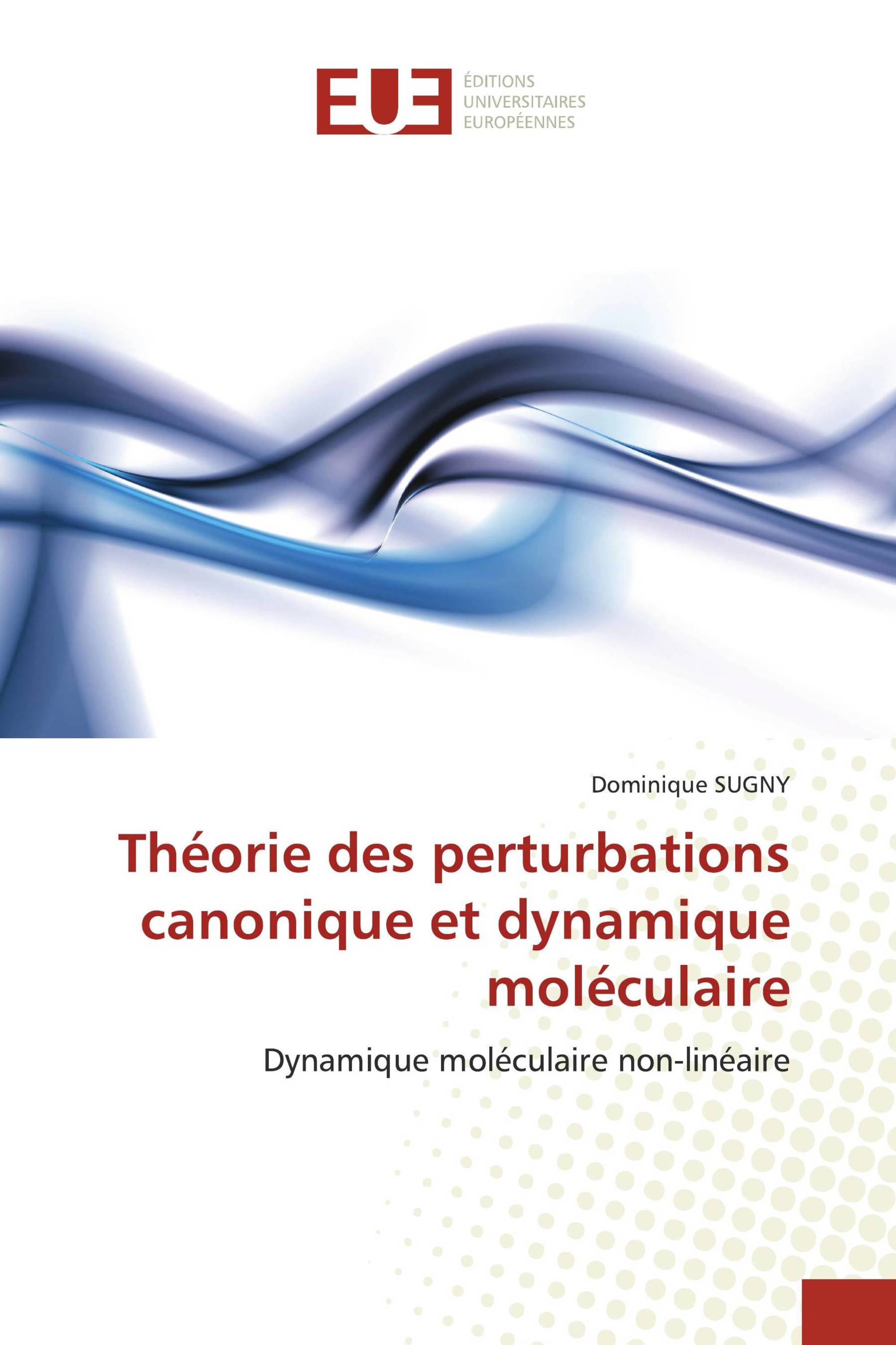 Théorie des perturbations canonique et dynamique moléculaire